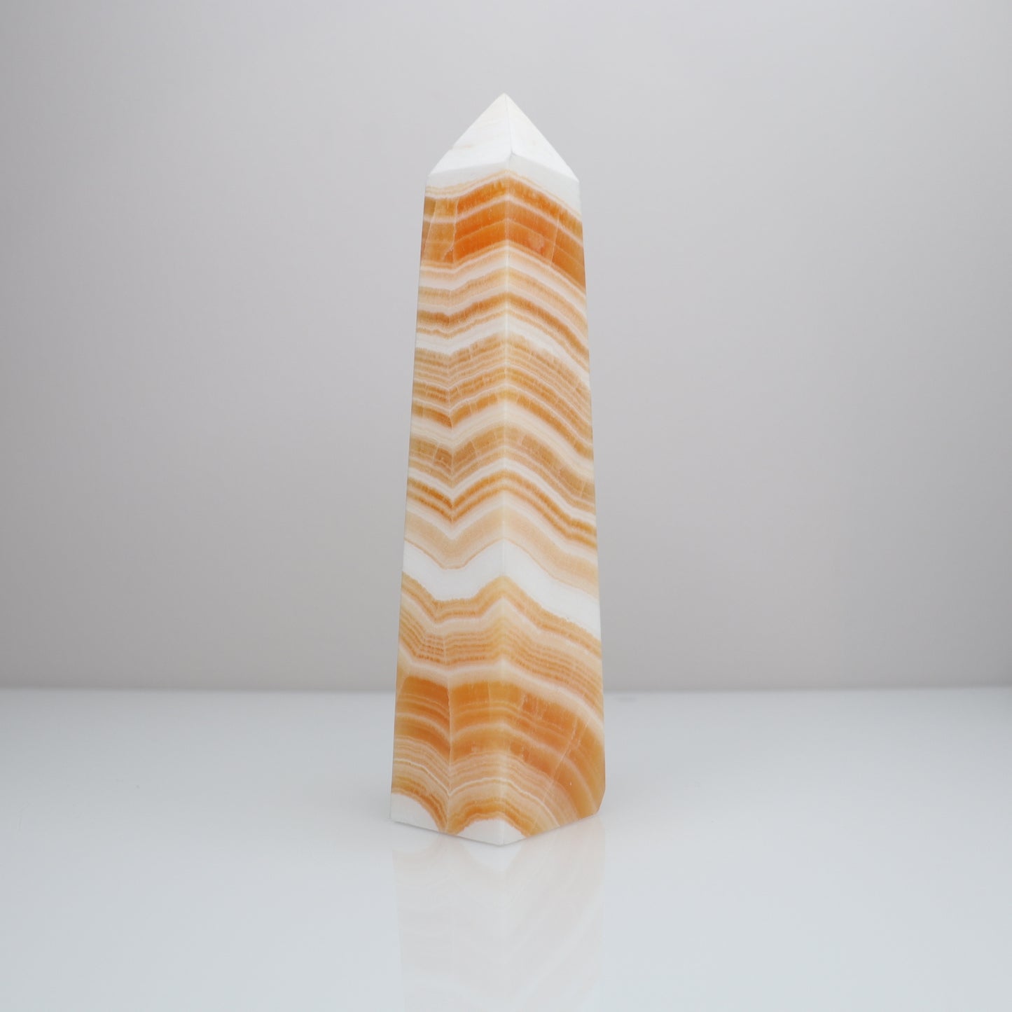 Orange Calcite Tower | Large*