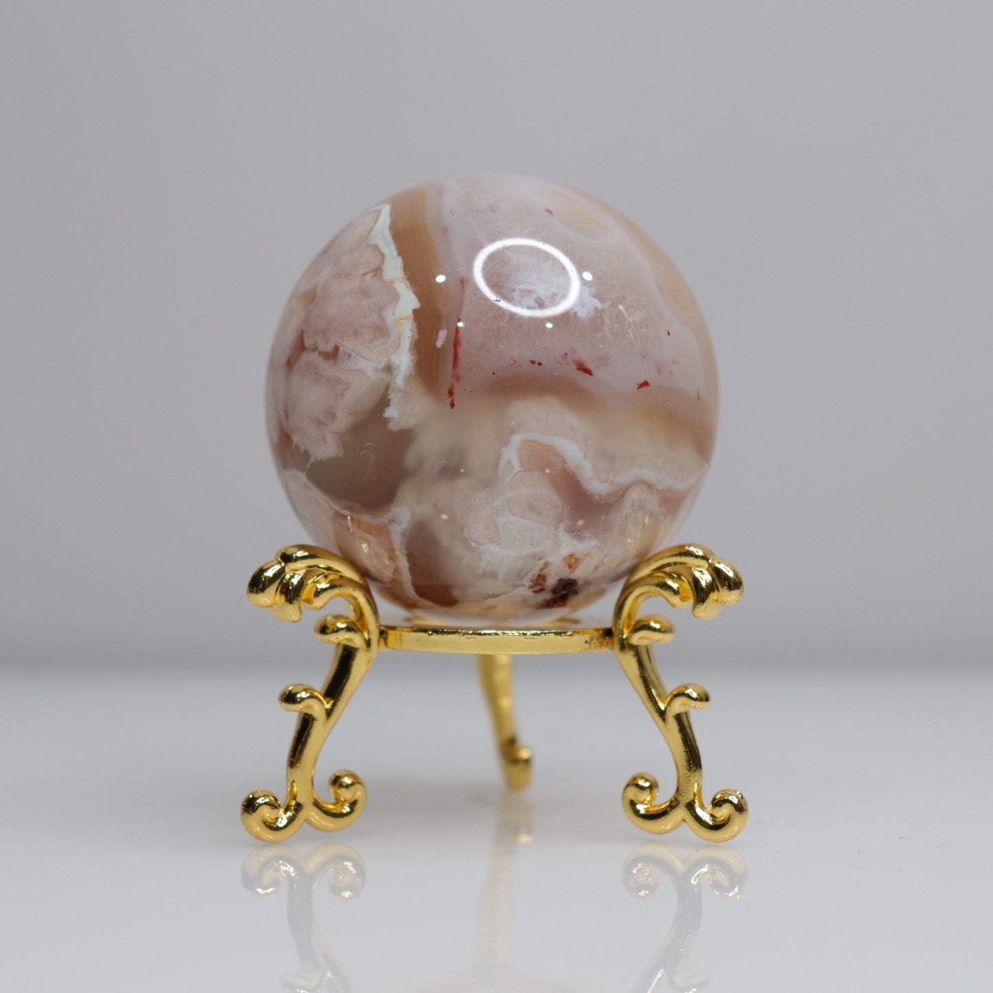 Flower Agate Sphere | 3