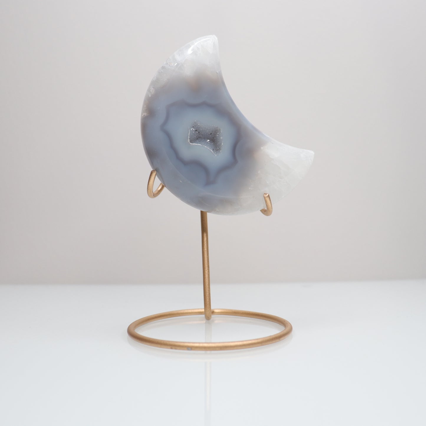 Druzy Agate Moon | L