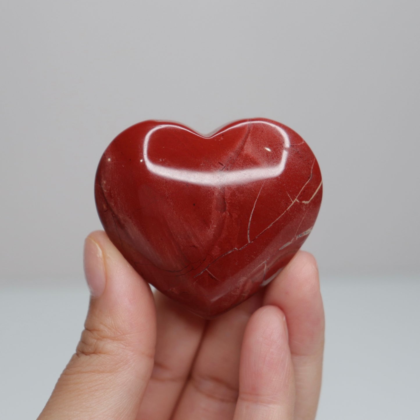 Red Jasper Heart | A