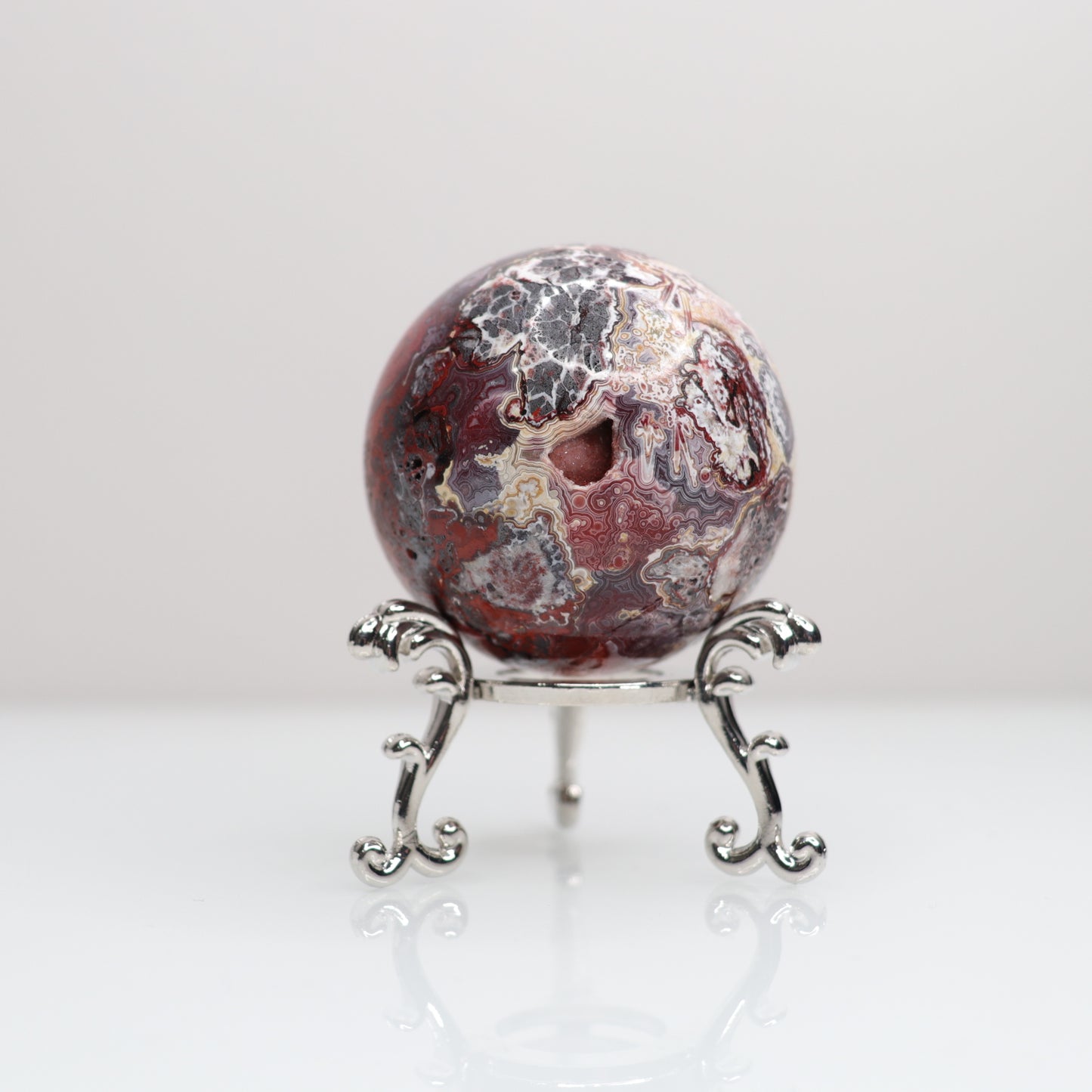 Mexican Lace Agate Sphere | 18*