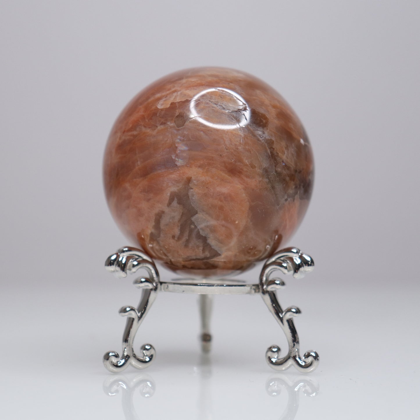 Peach Moonstone Sphere | 4