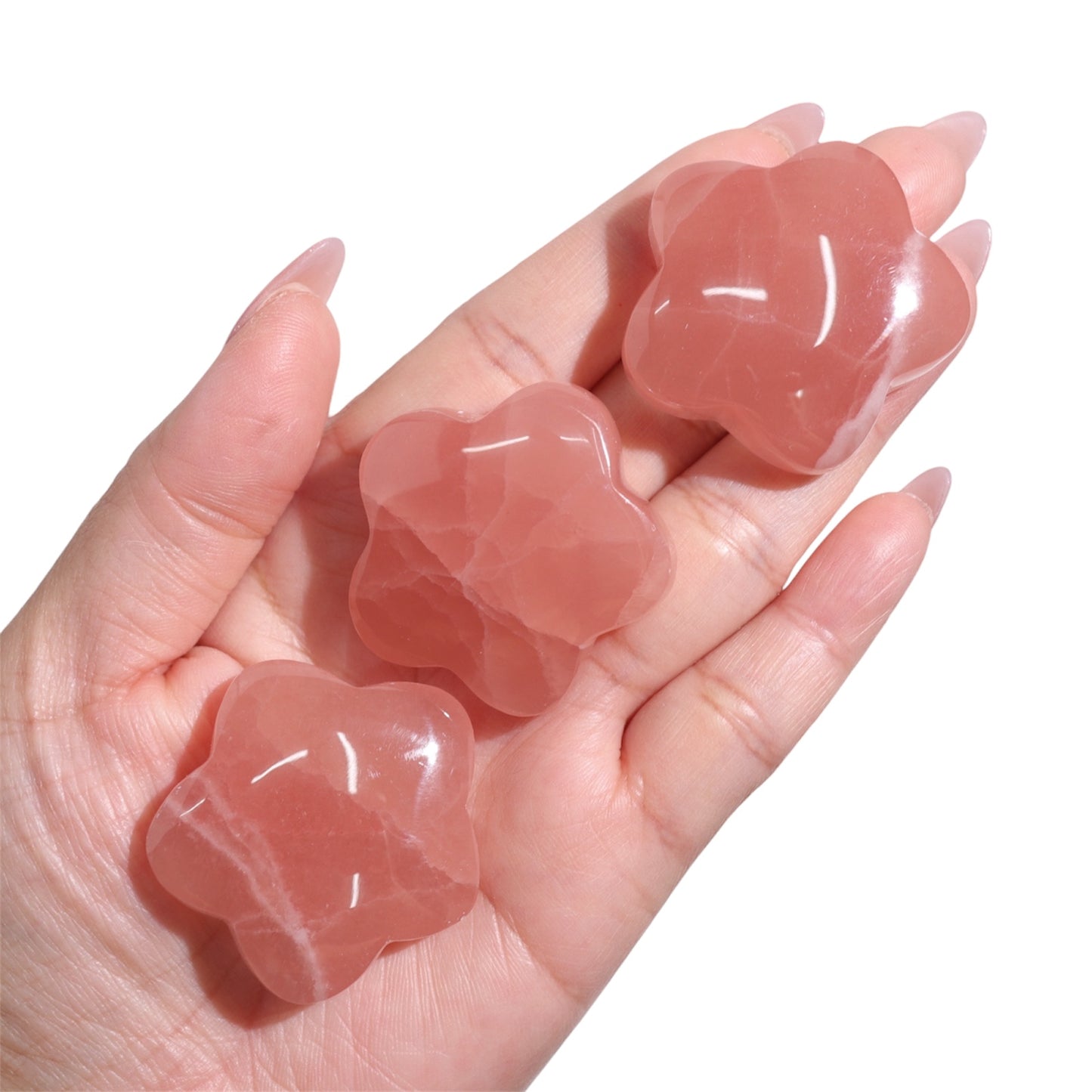 Rose Calcite Flowers