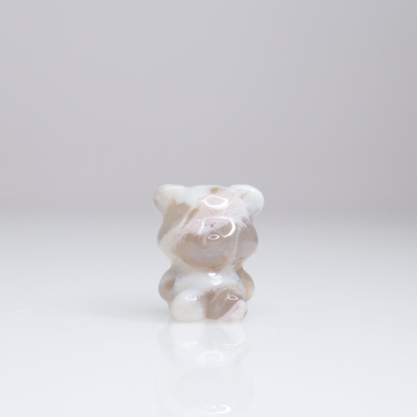 Flower Agate Mini Bear | 13