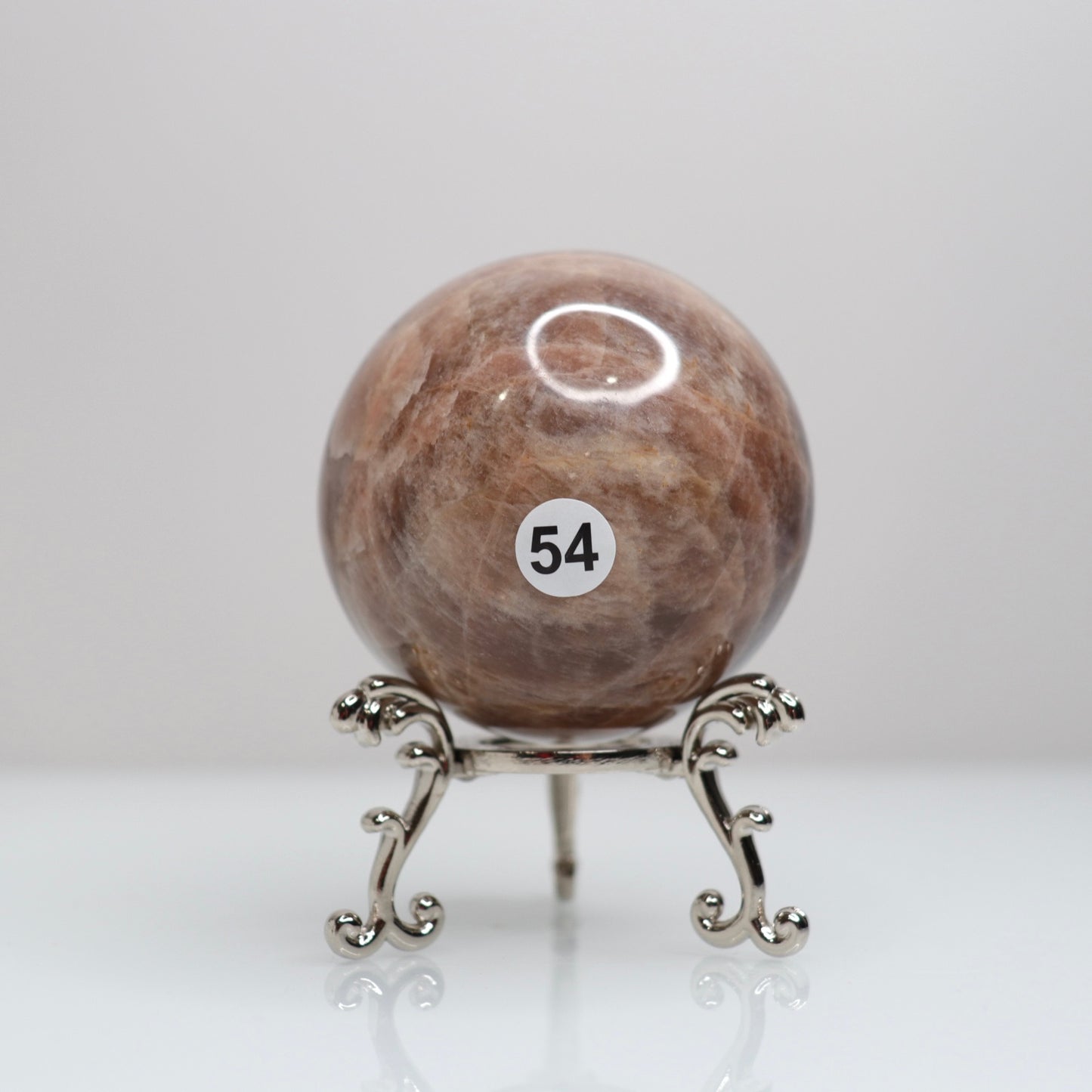 Peach Moonstone Sphere | 54