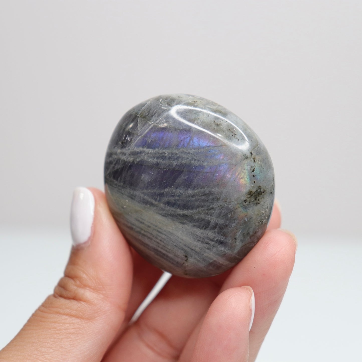 Labradorite Palm Stone | A