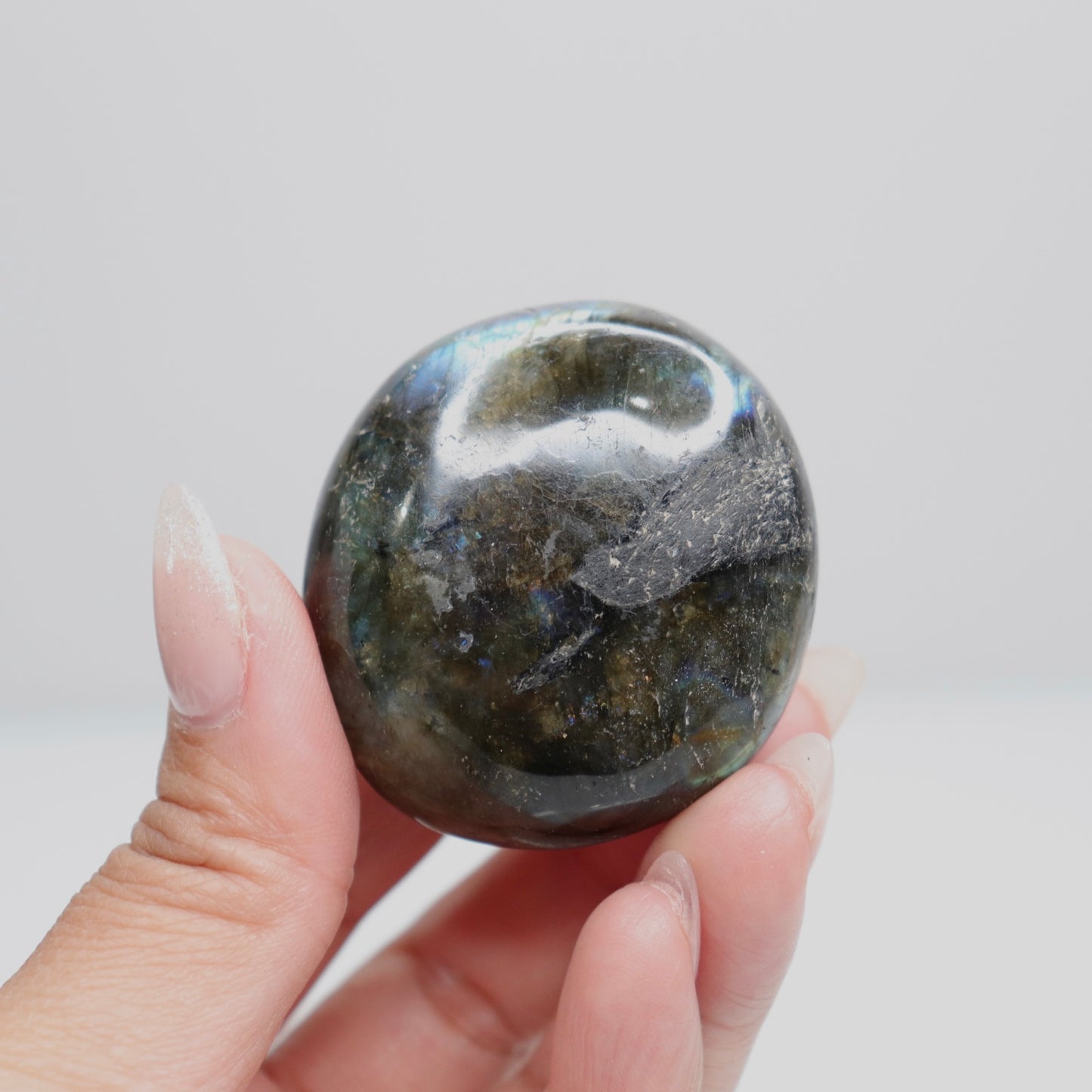Labradorite Palm Stone 66