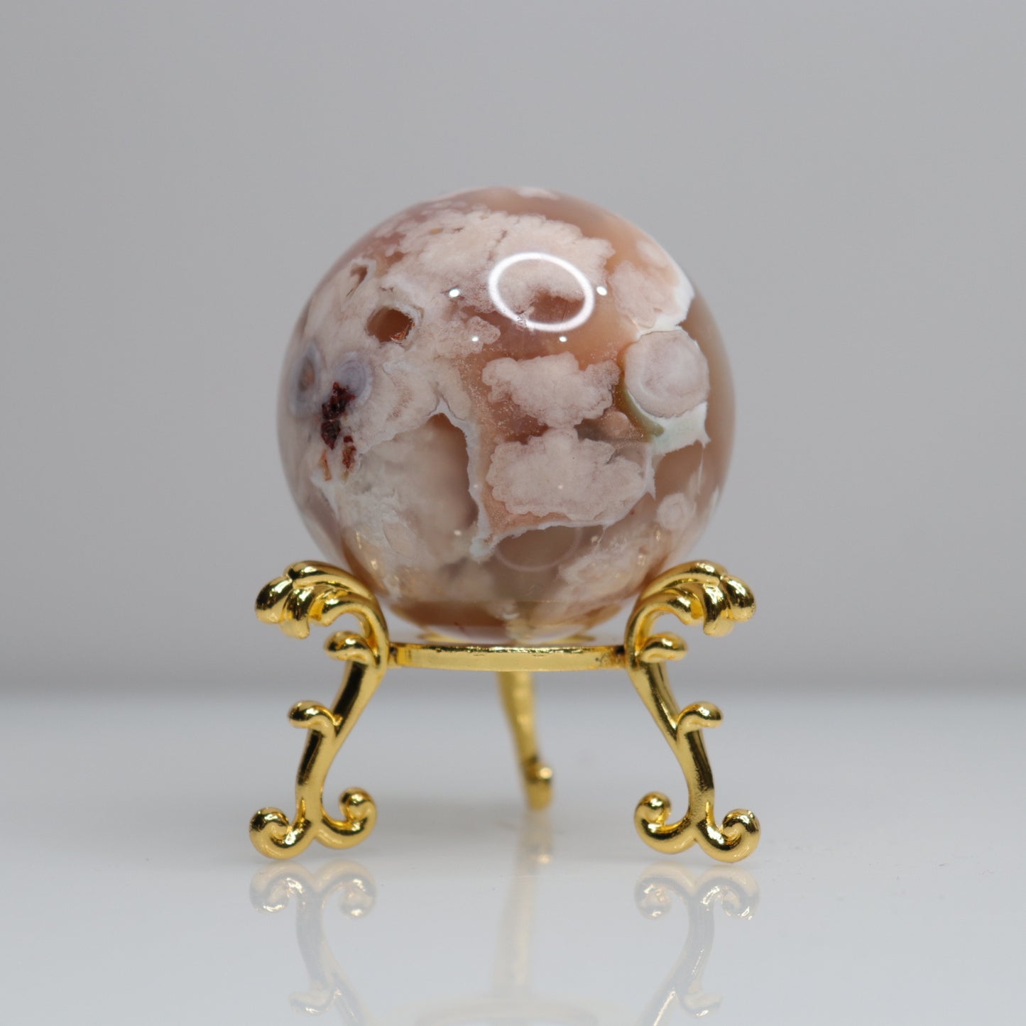 Flower Agate Sphere | 3