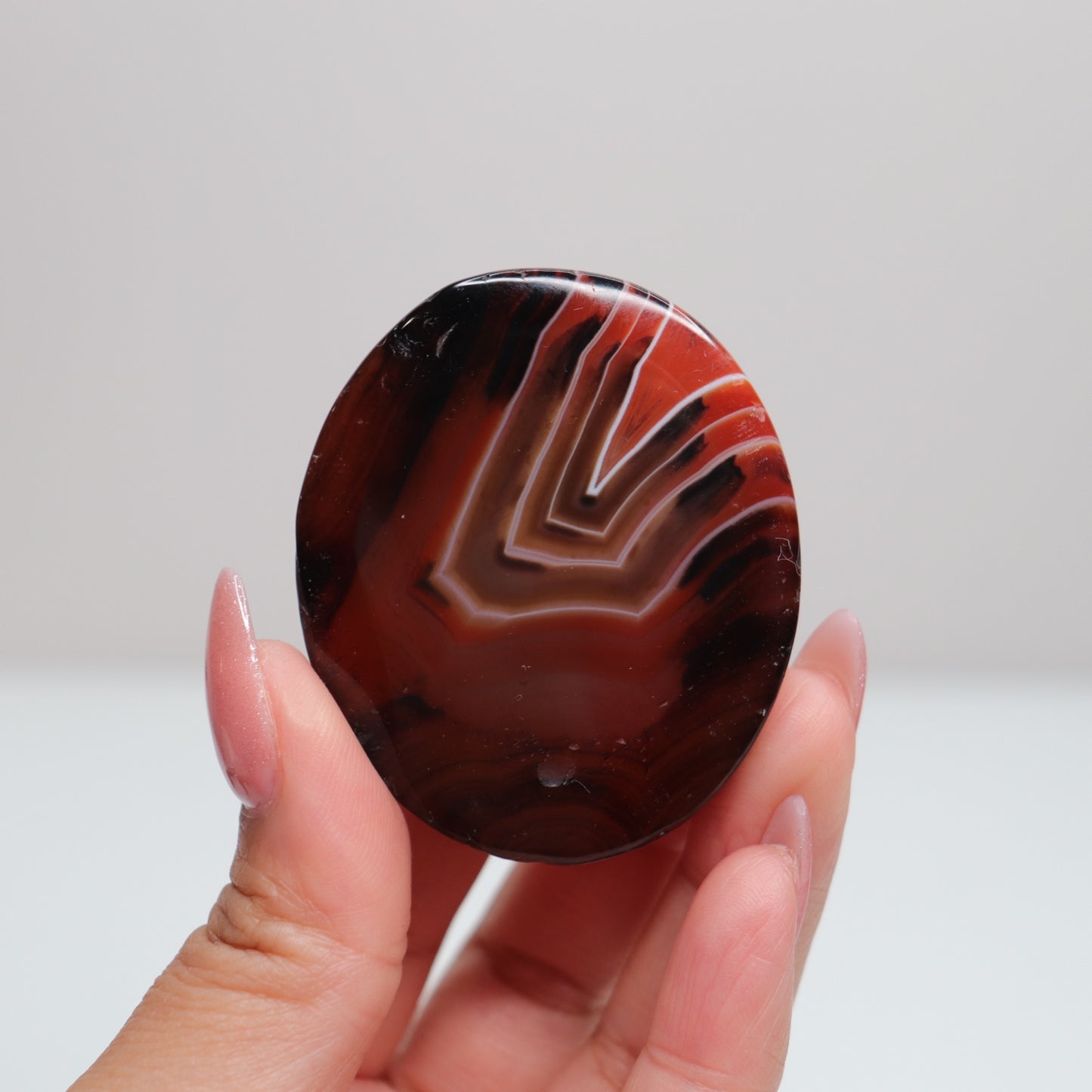 Sardonyx Palm Stone 60