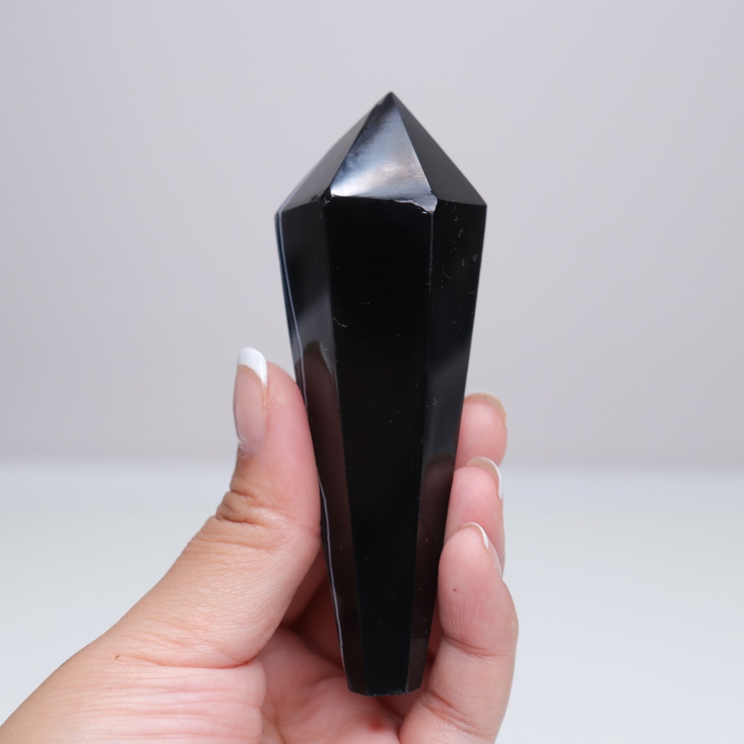 Black Agate Wand | 3*