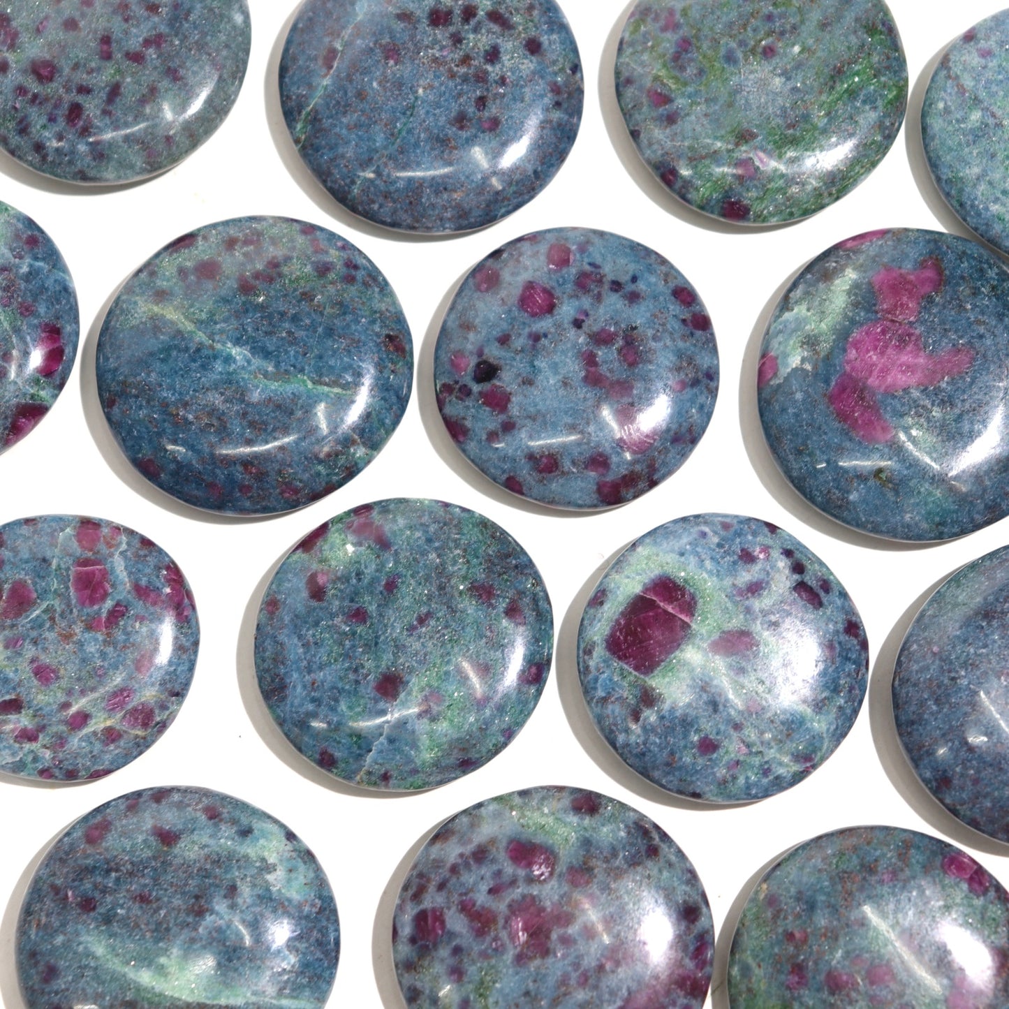 Ruby Kyanite Flat Stones