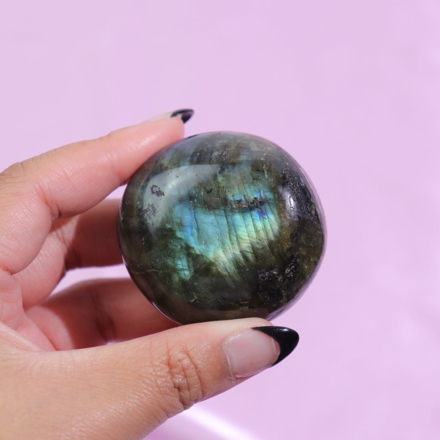 Labradorite Palm Stone | 2