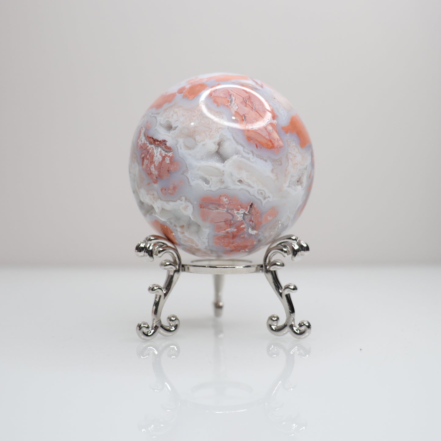 Pink Agate Sphere | 2