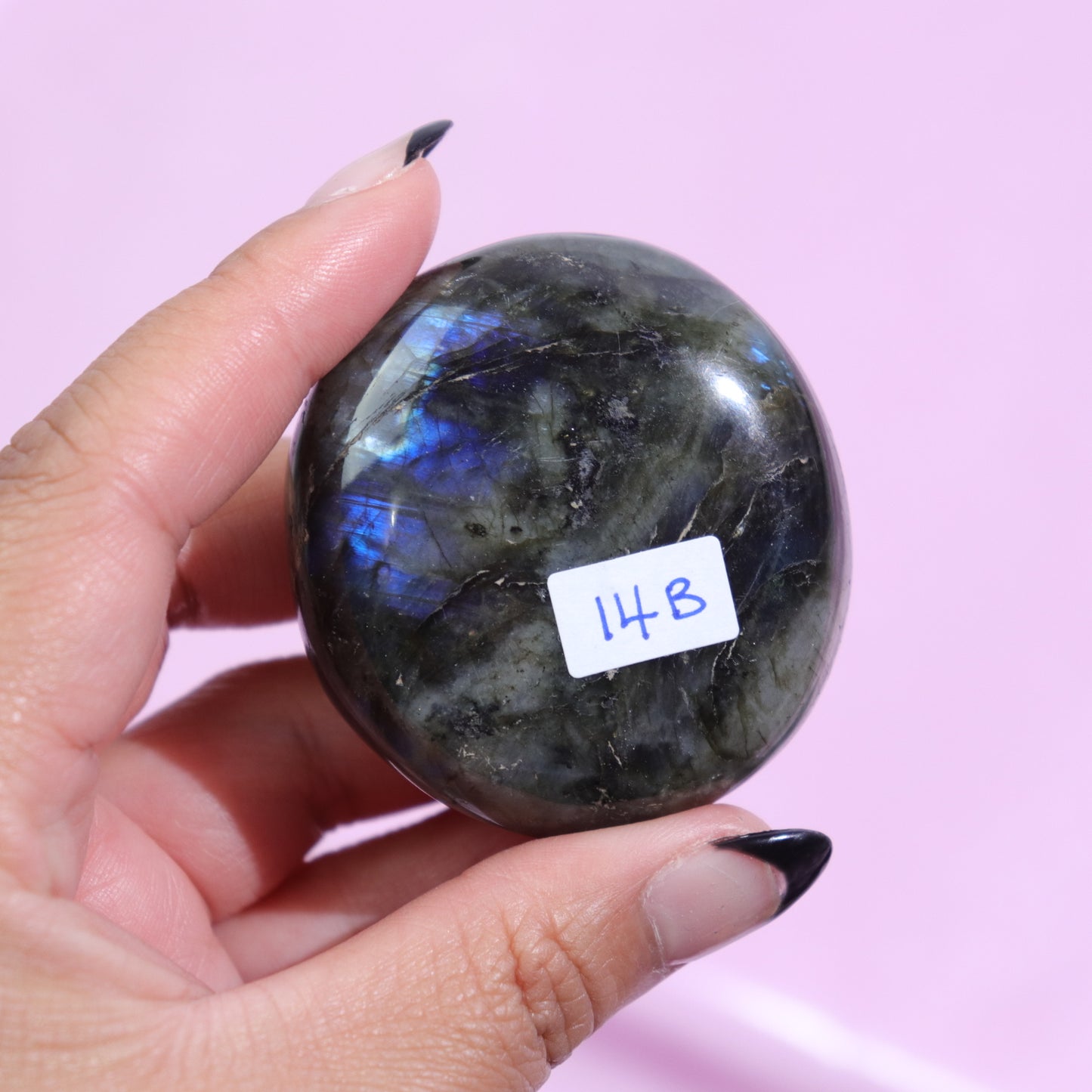 Labradorite Palm Stone | 9