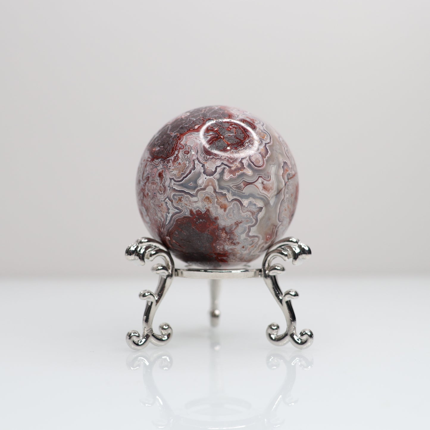 Mexican Lace Agate Sphere | 7