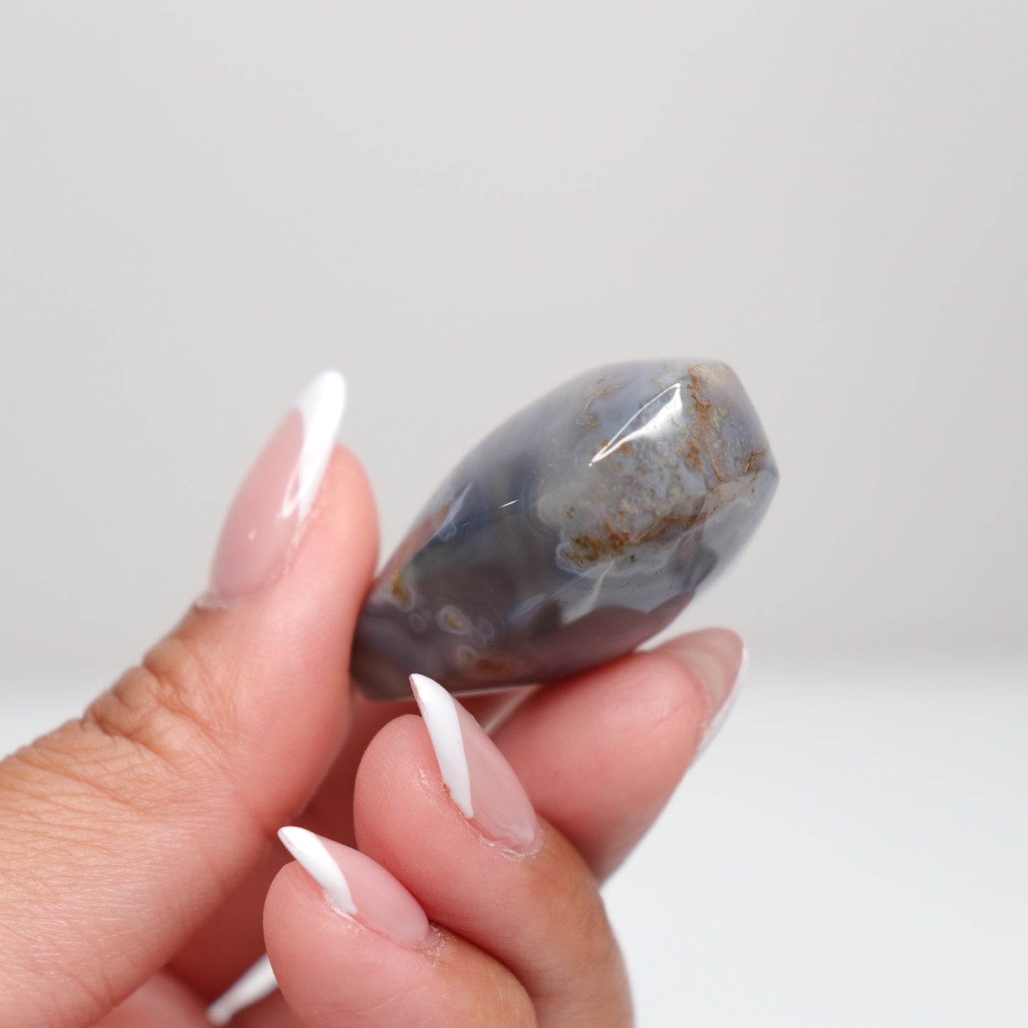 Moss Agate Heart | F