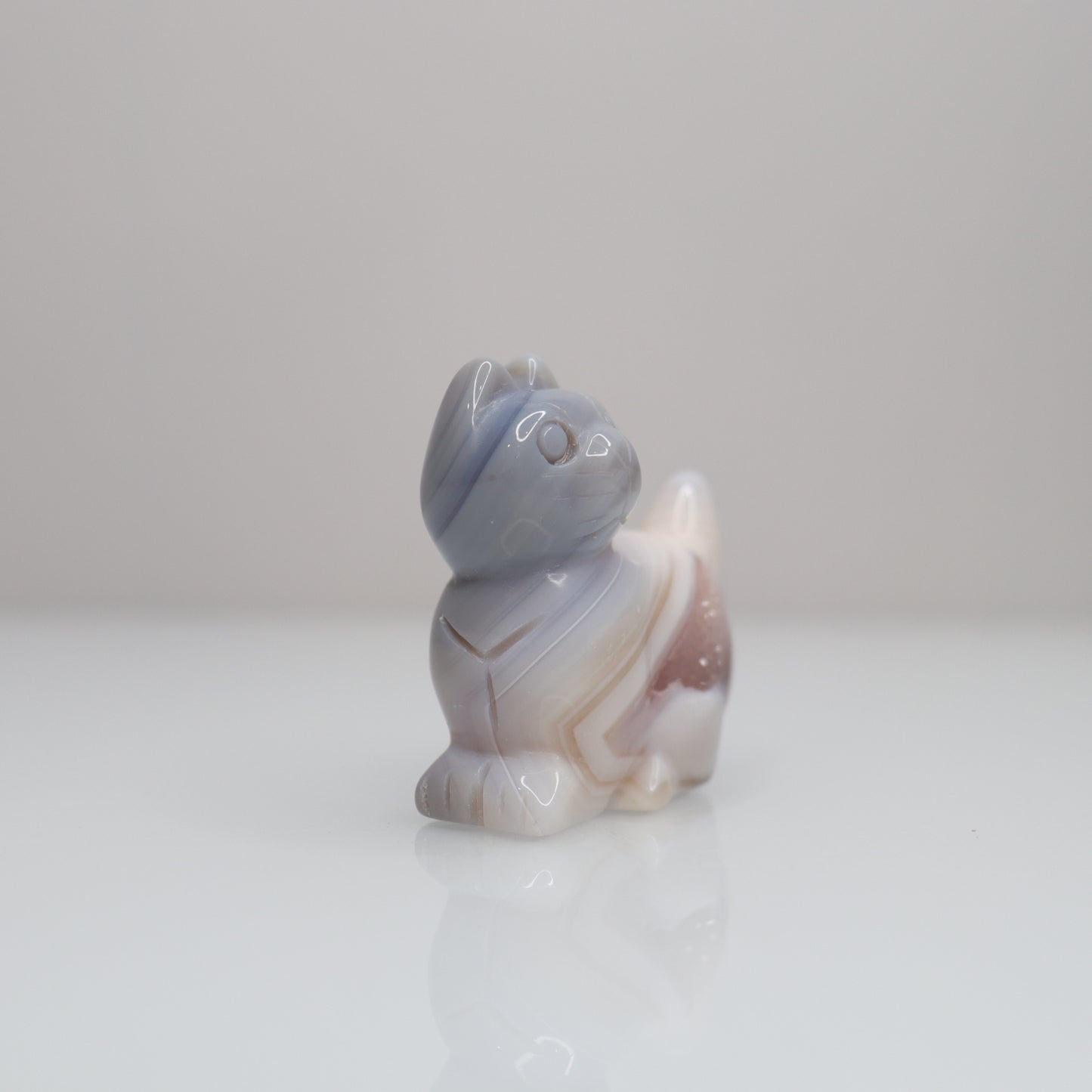 Druzy Agate Cat | H
