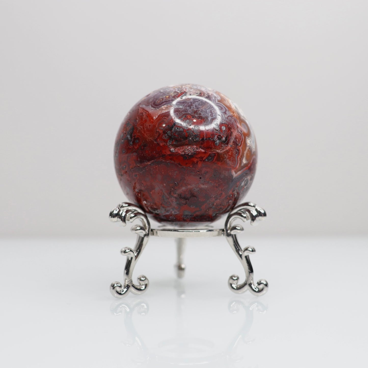 Mexican Lace Agate Sphere | 18*