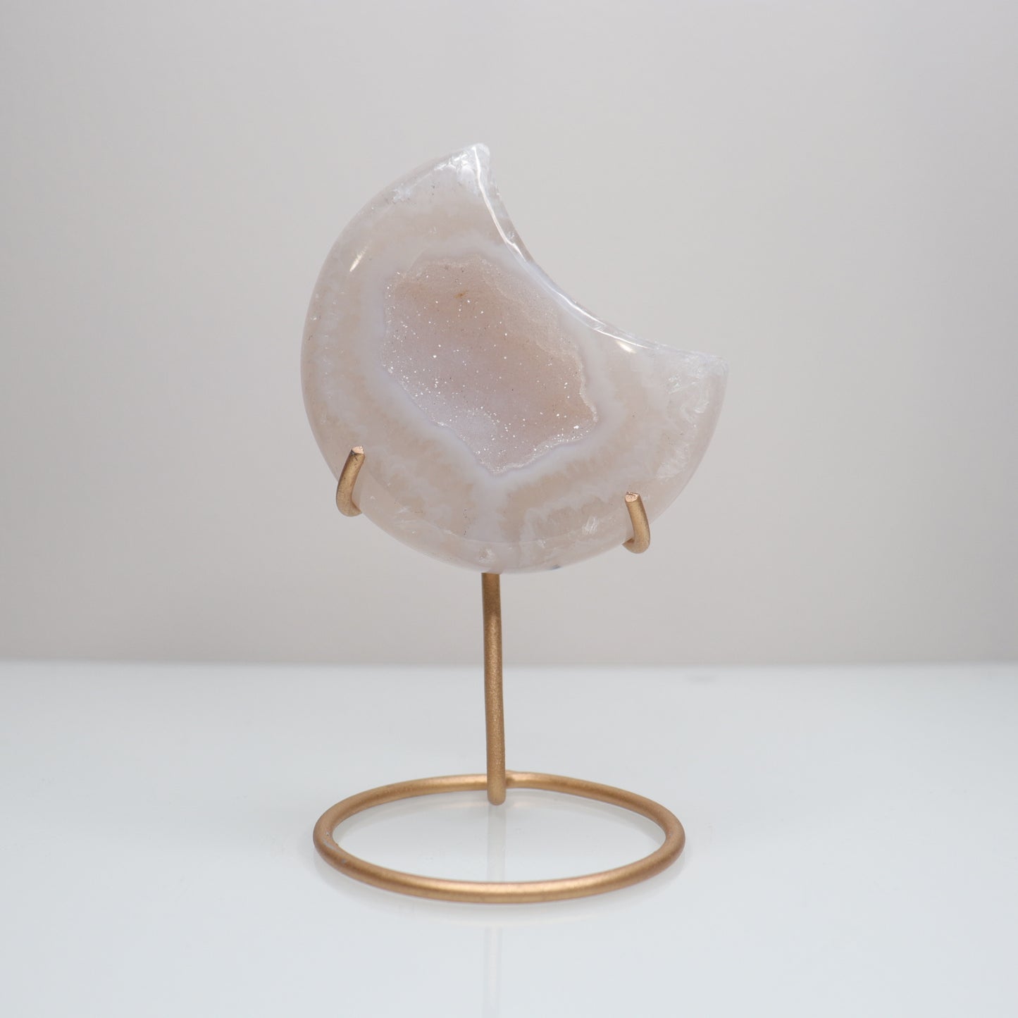 Druzy Agate Moon | I