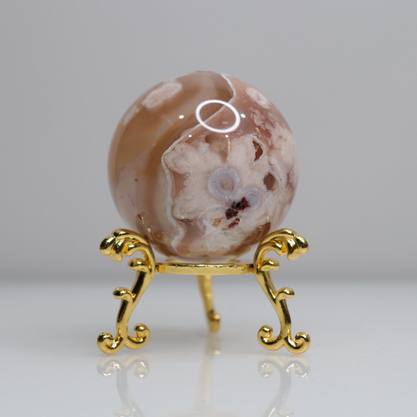Flower Agate Sphere | 3