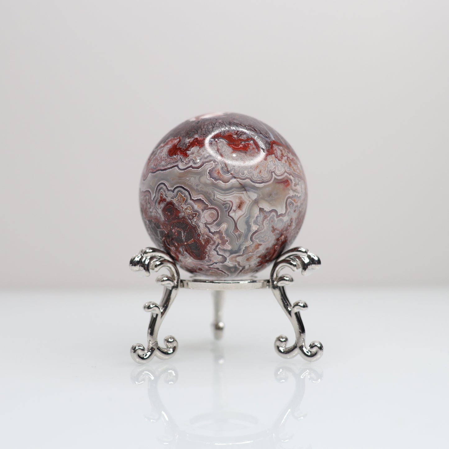Mexican Lace Agate Sphere | 7