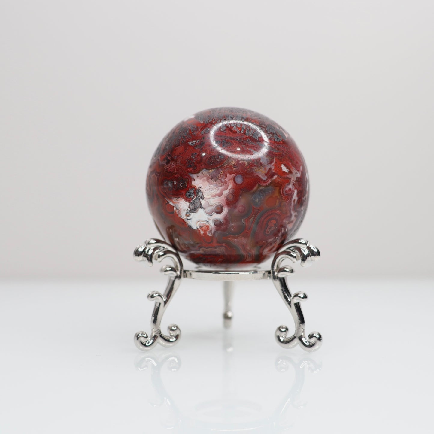 Mexican Lace Agate Sphere | 11