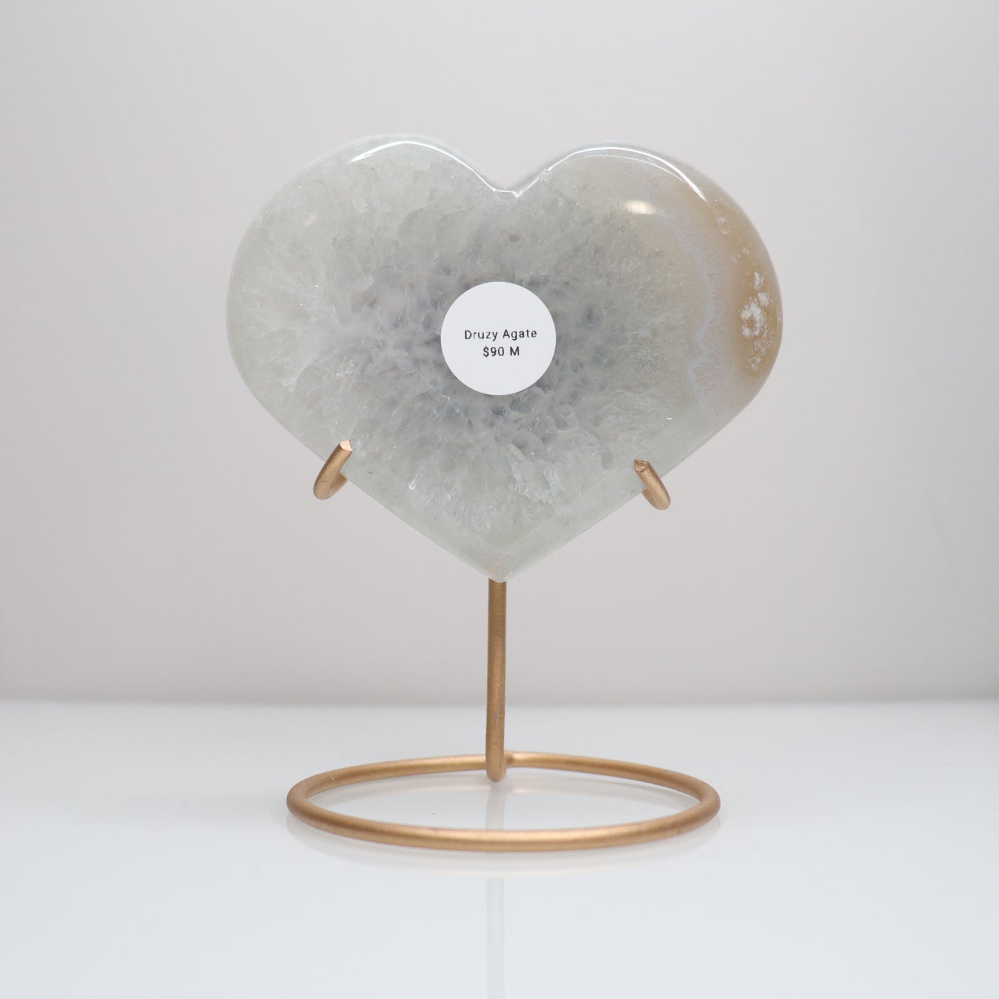 Druzy Agate Heart | B
