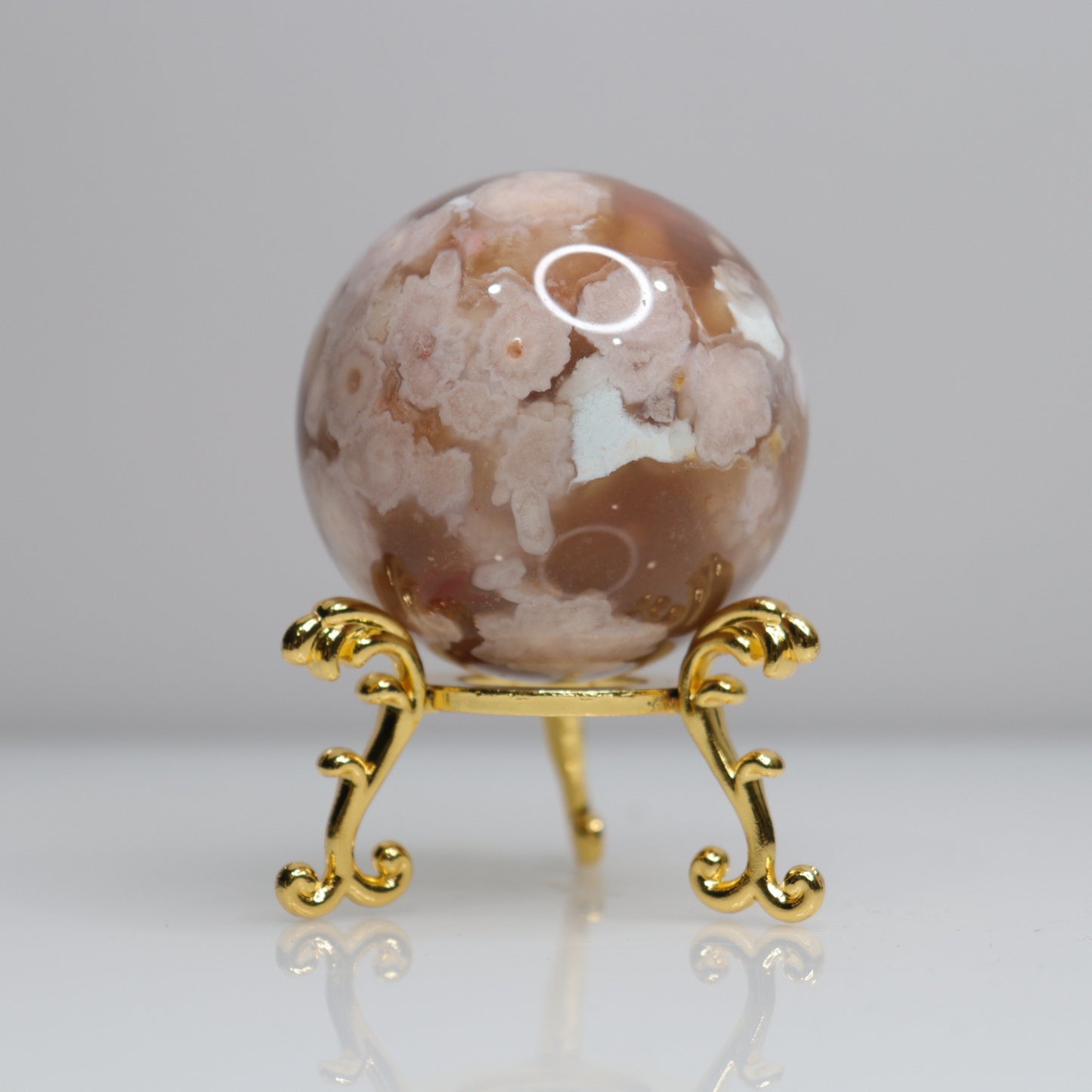Flower Agate Sphere | 2