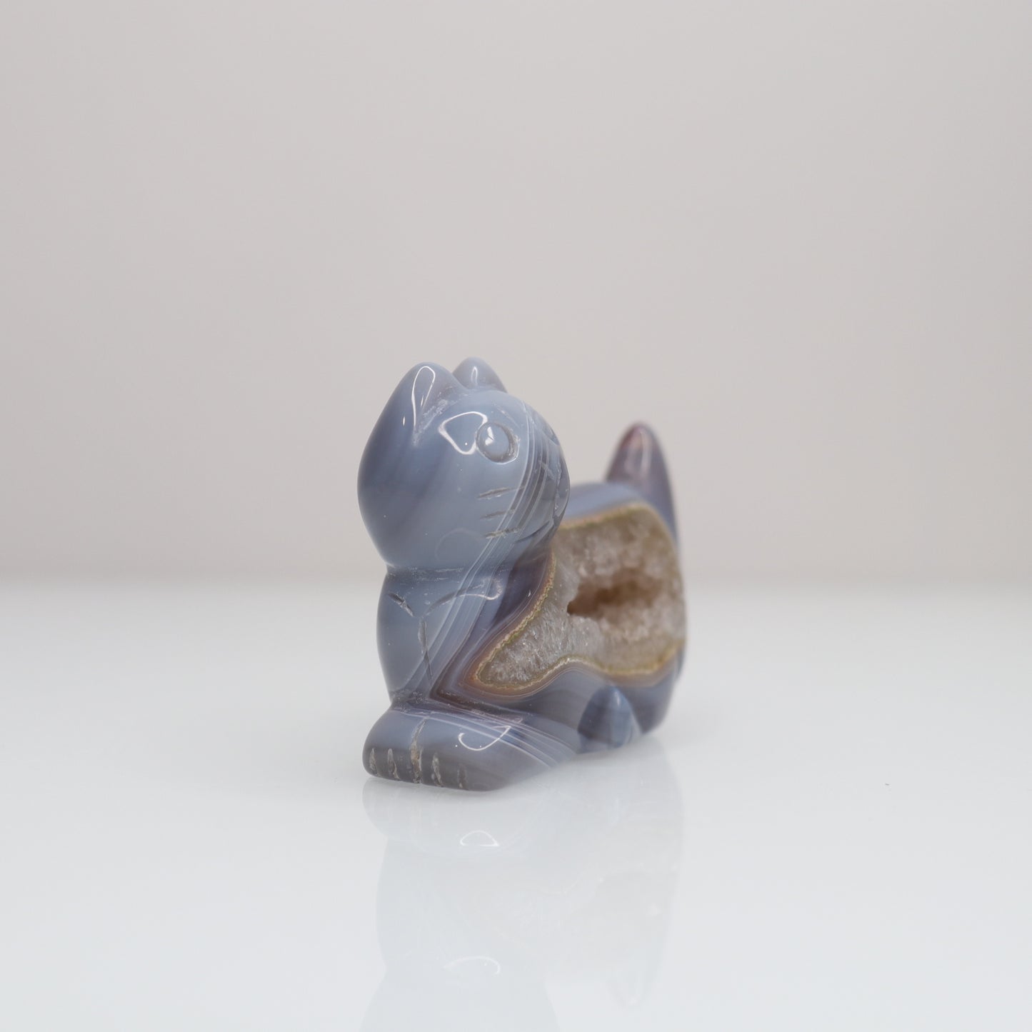 Druzy Agate Cat | D