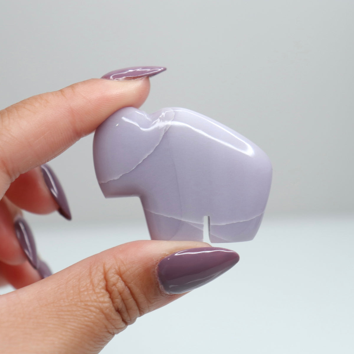 Lavender Fluorite Mini Buffalo 13