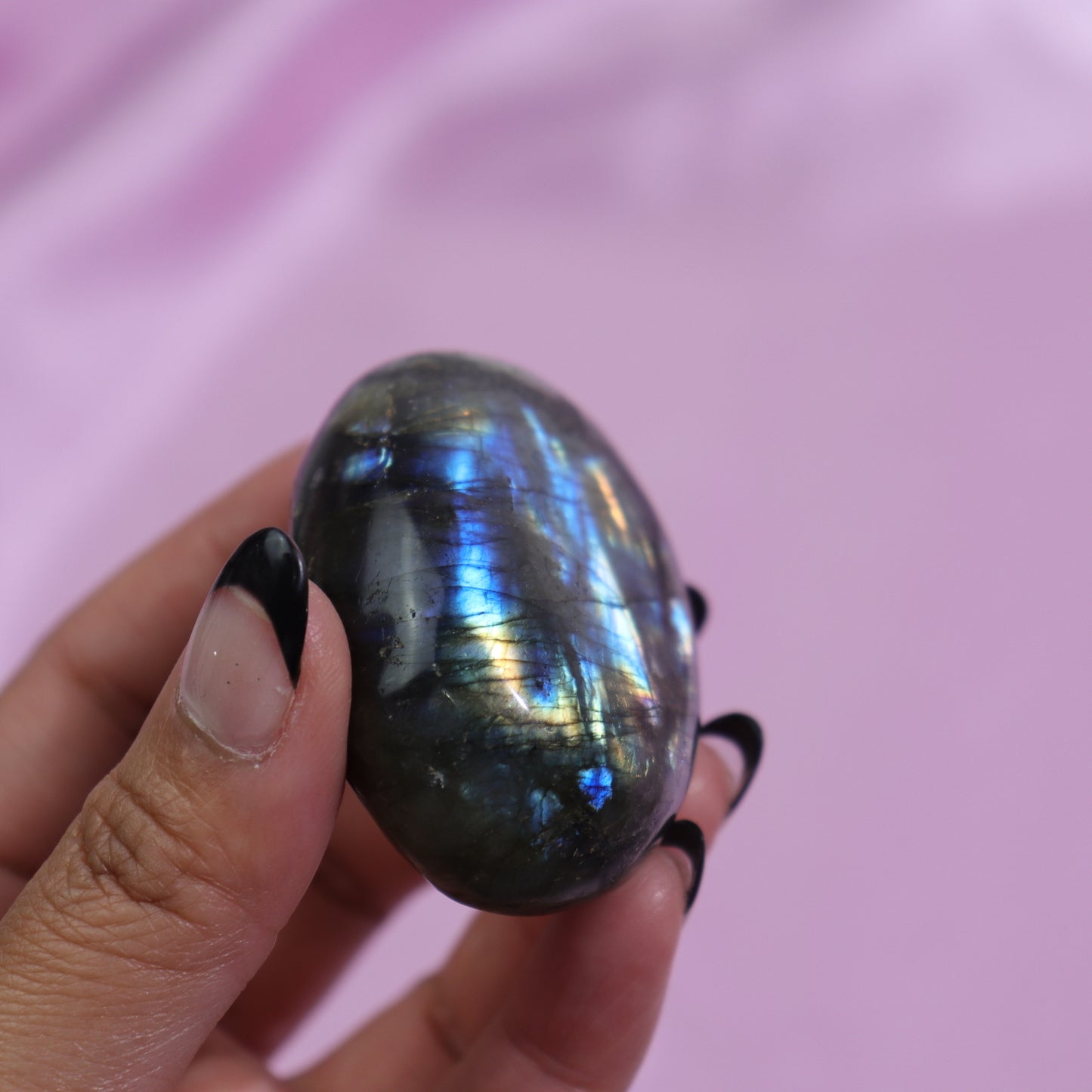 Labradorite Palm Stone | 5