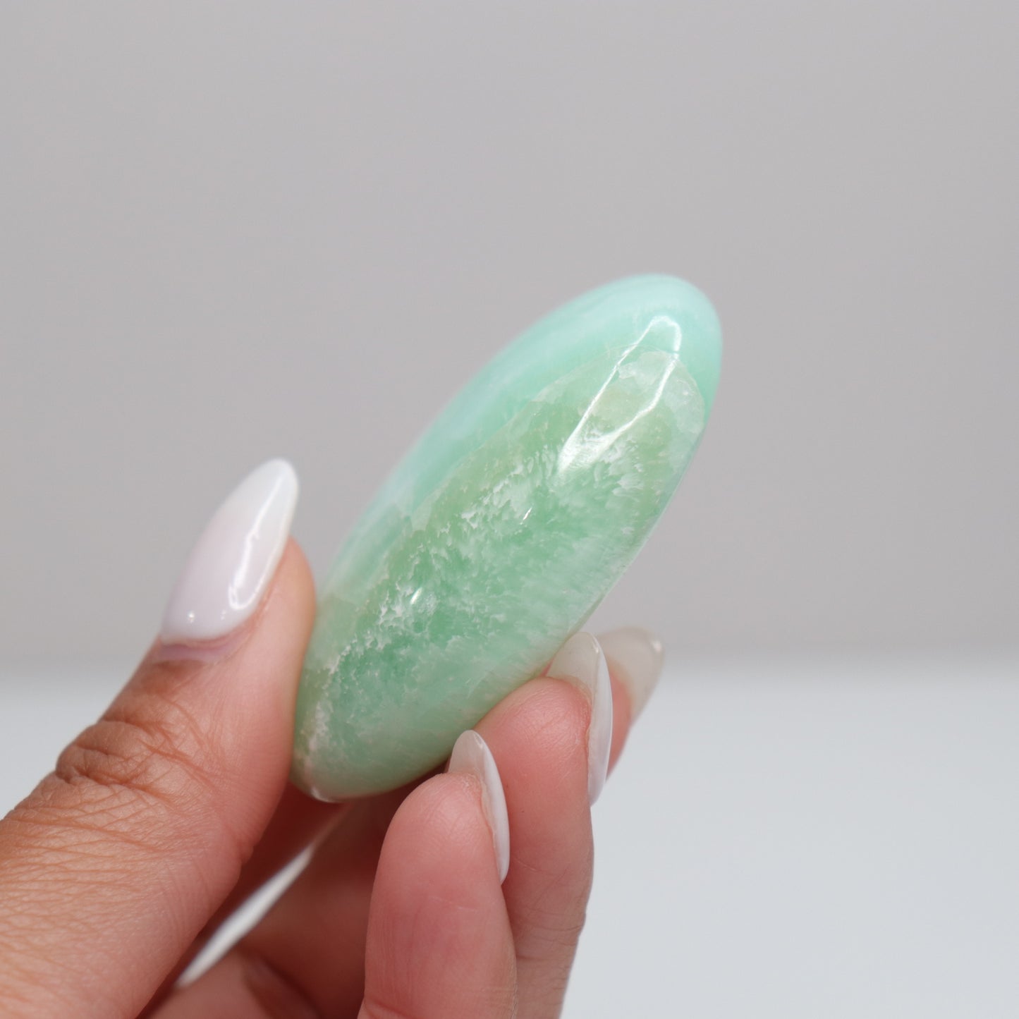 Caribbean Calcite Palm Stone | F