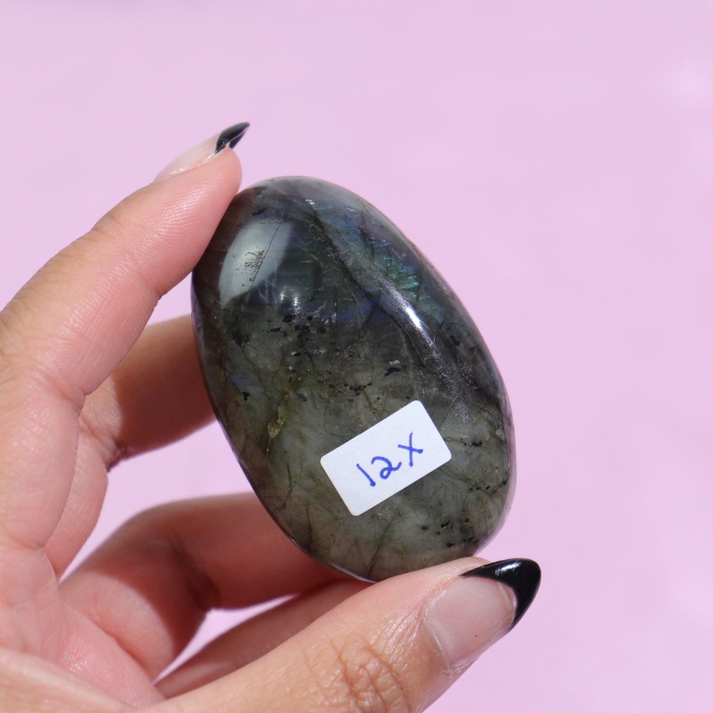 Labradorite Palm Stone | 3