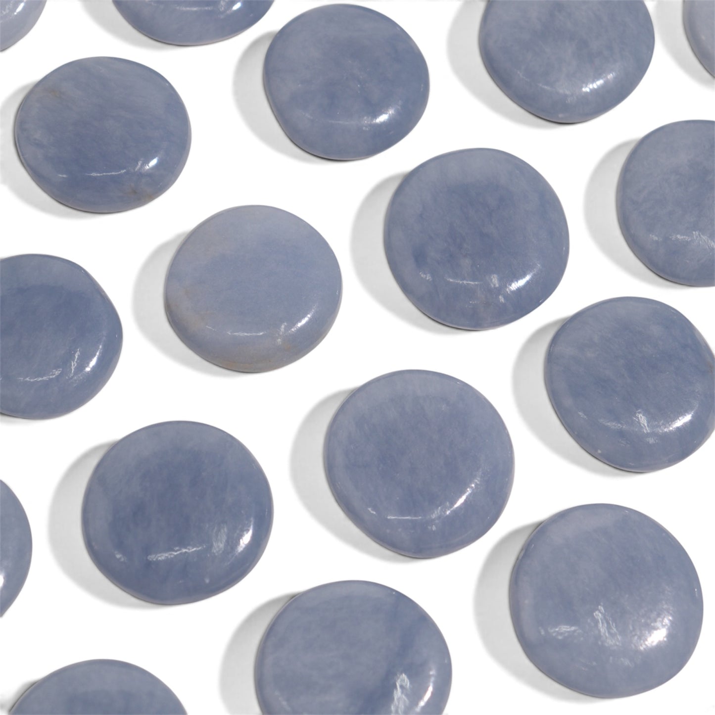 Angelite Mini Flat Stones