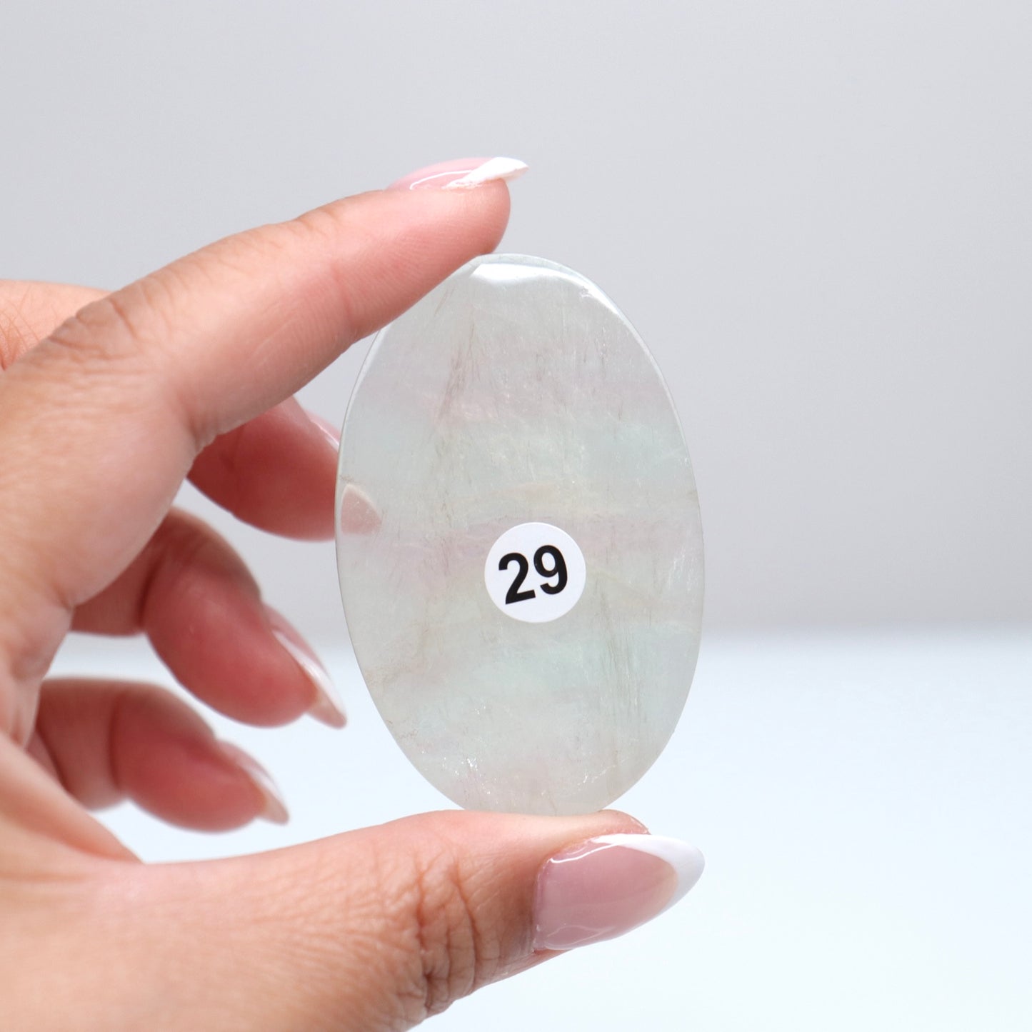 Fluorite Palm Stone | 29