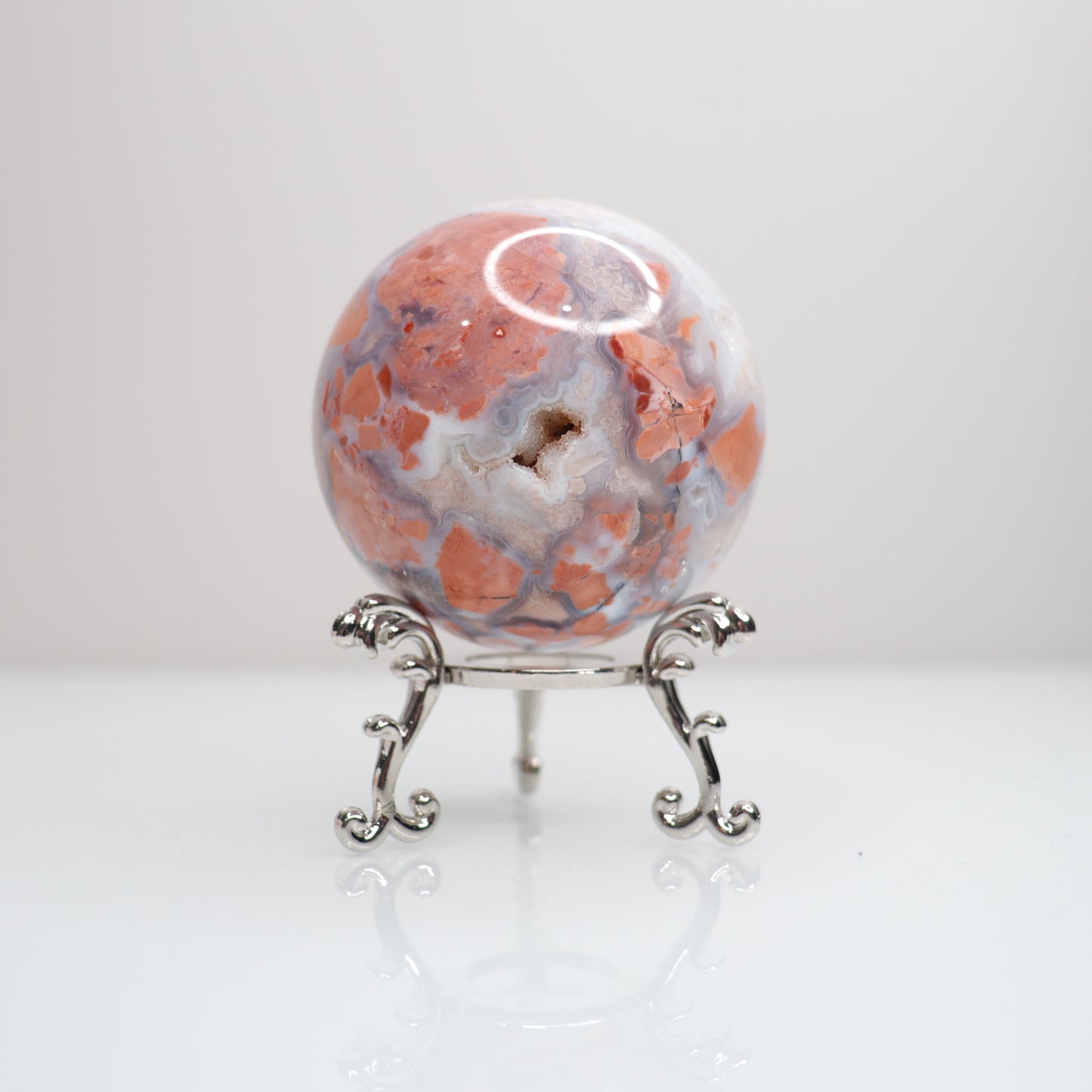 Pink Agate Sphere | 2