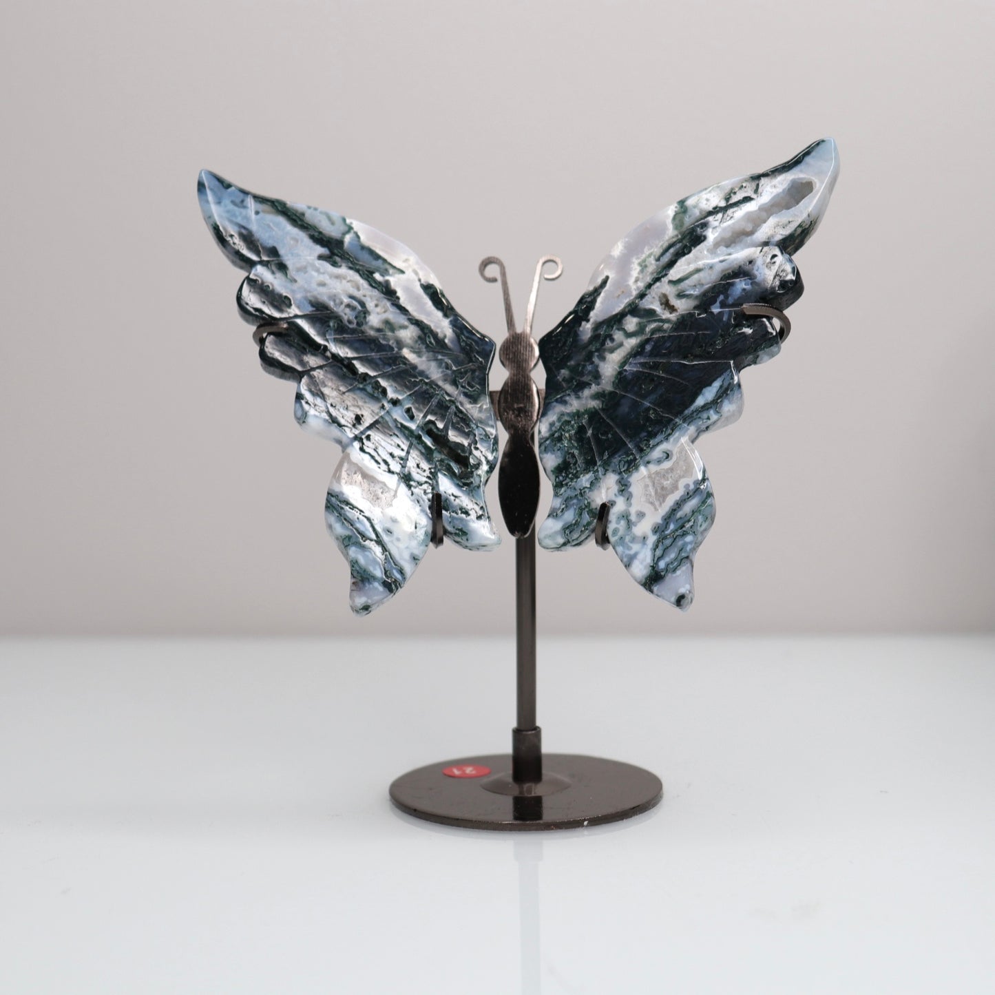 Moss Agate Butterfly | 21
