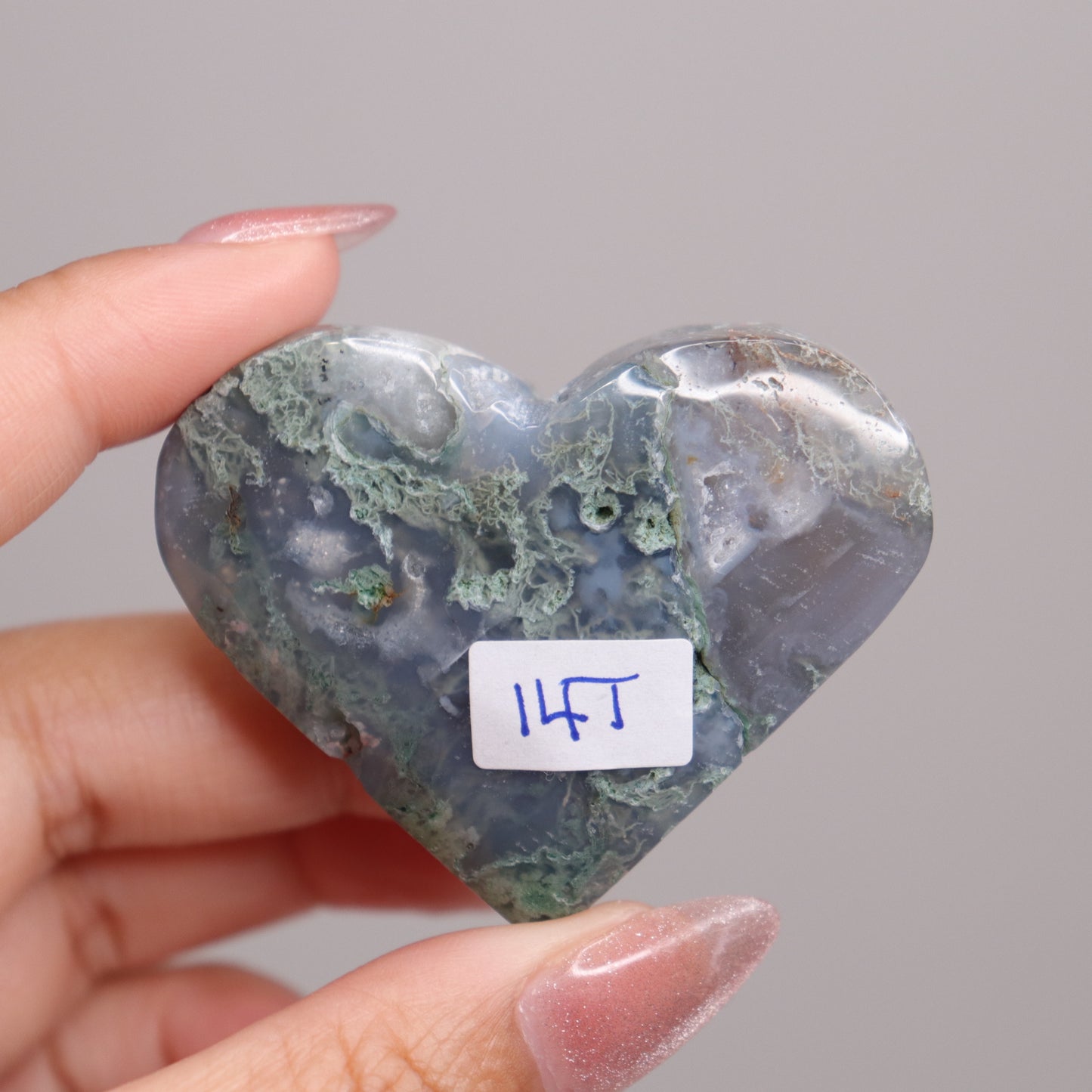 Moss Agate Heart | 5