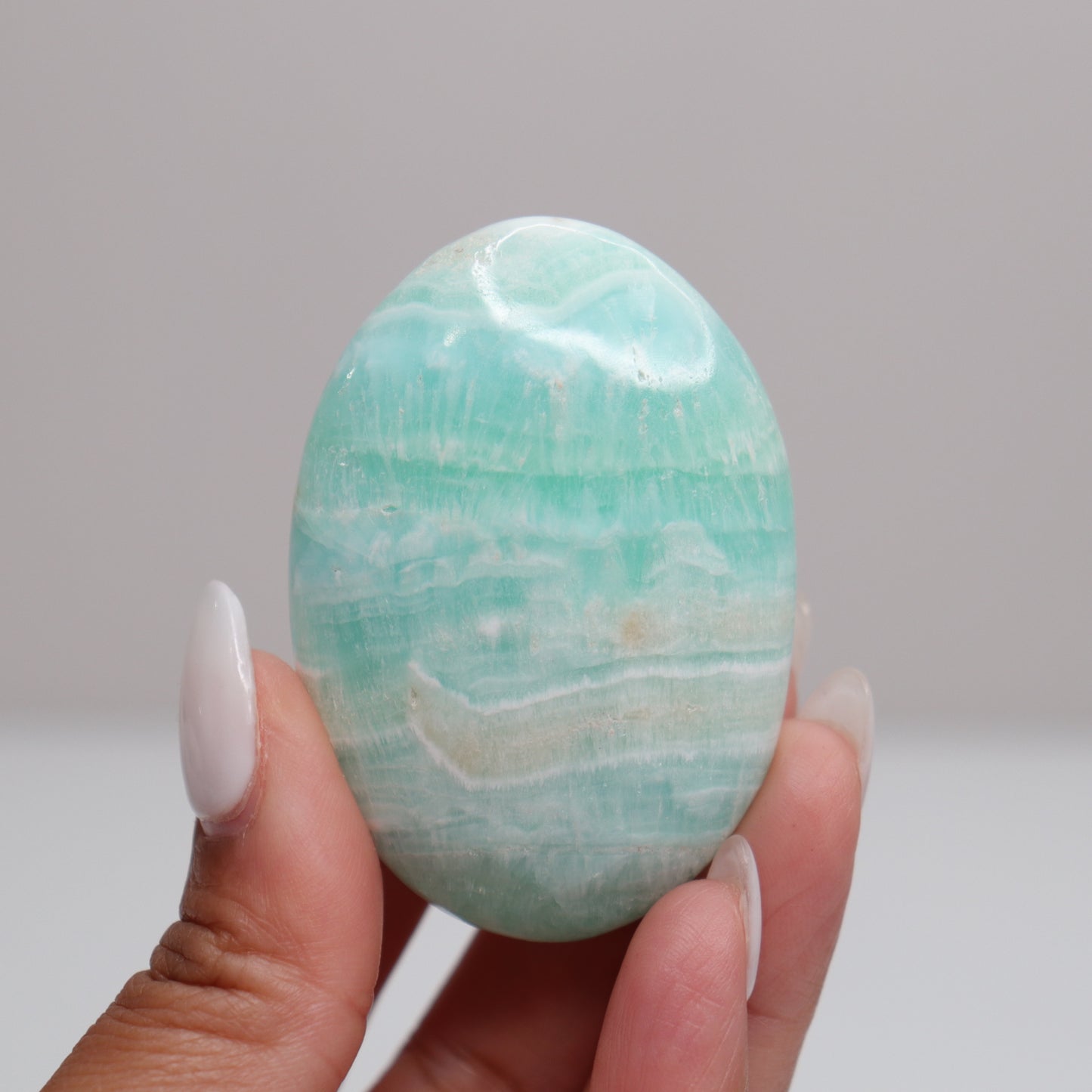 Caribbean Calcite Palm Stone | G