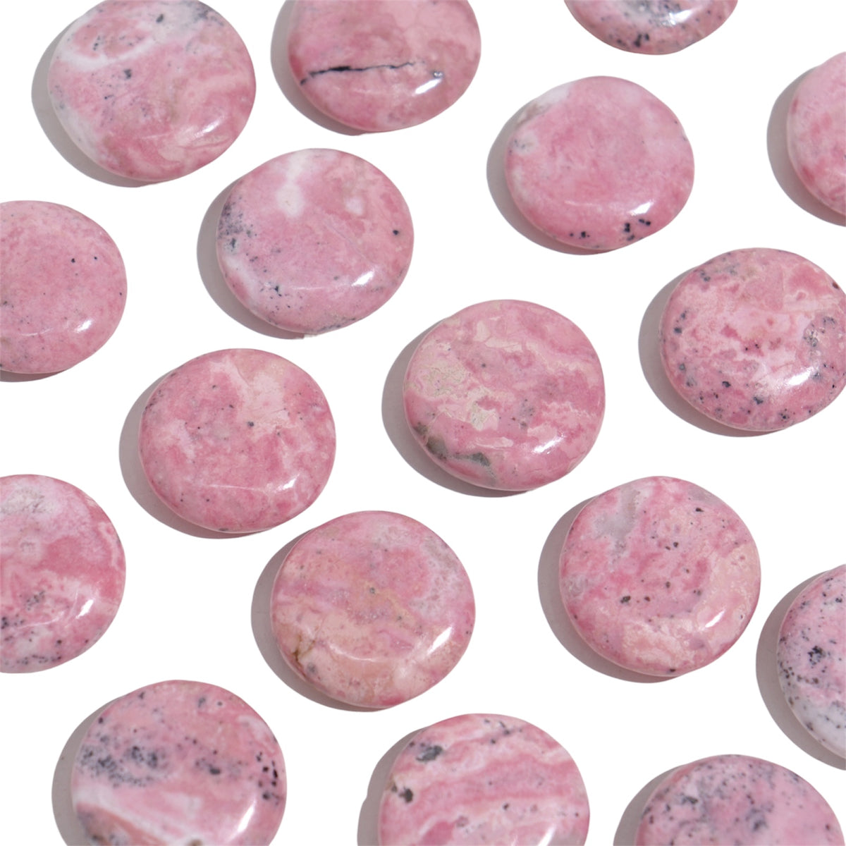 Rhodonite Mini Flat Stones