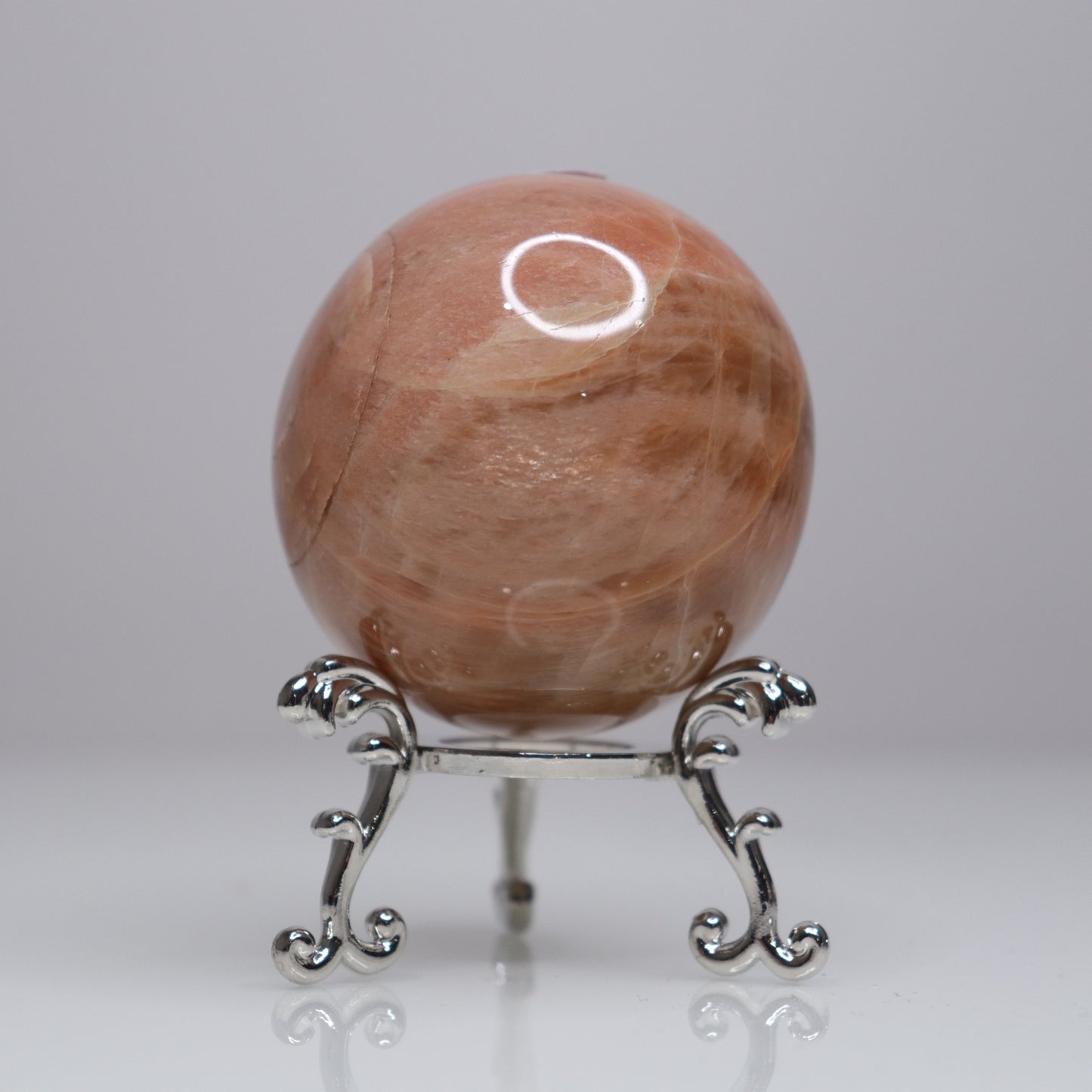 Peach Moonstone Sphere | 5