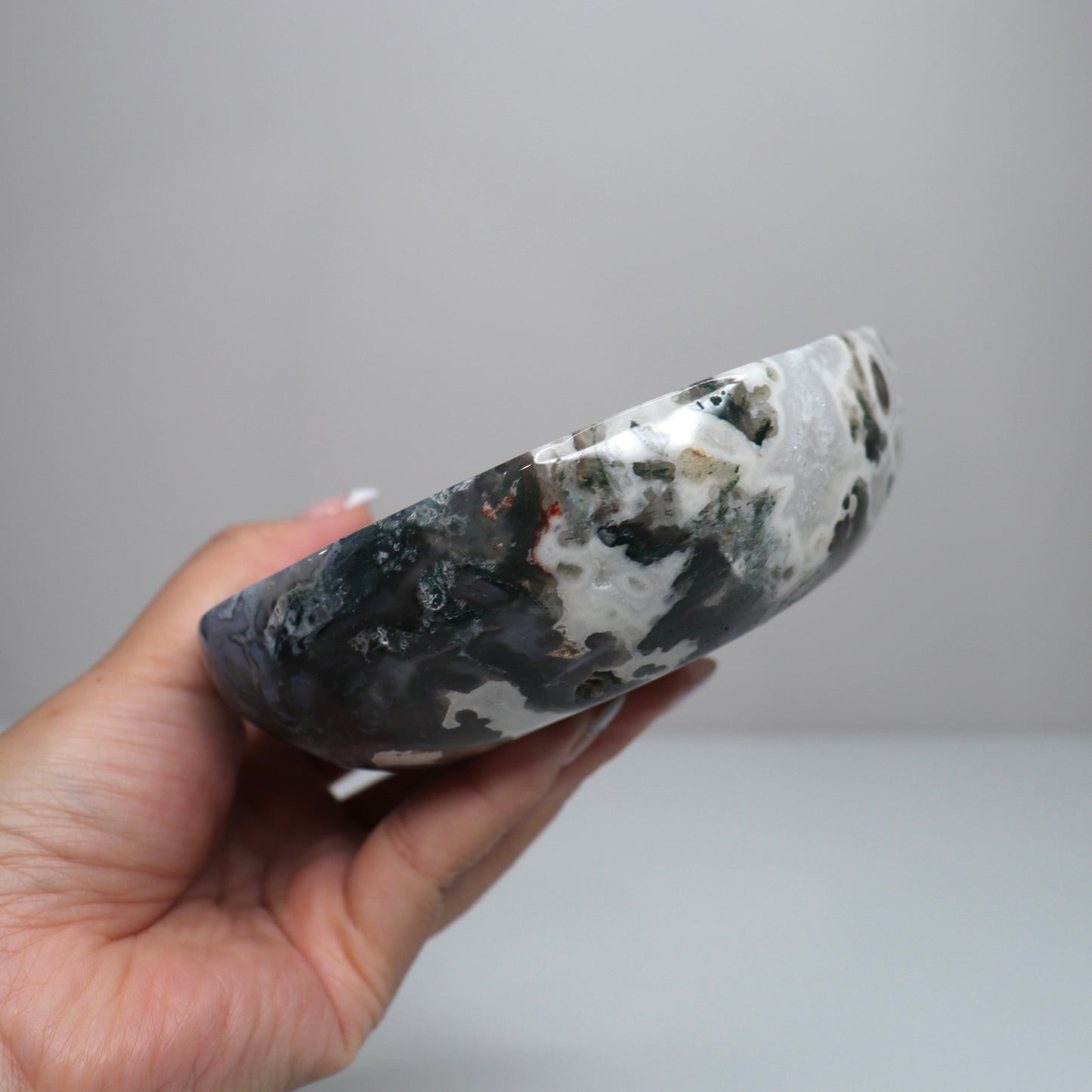 Moss Agate Bowl | 2