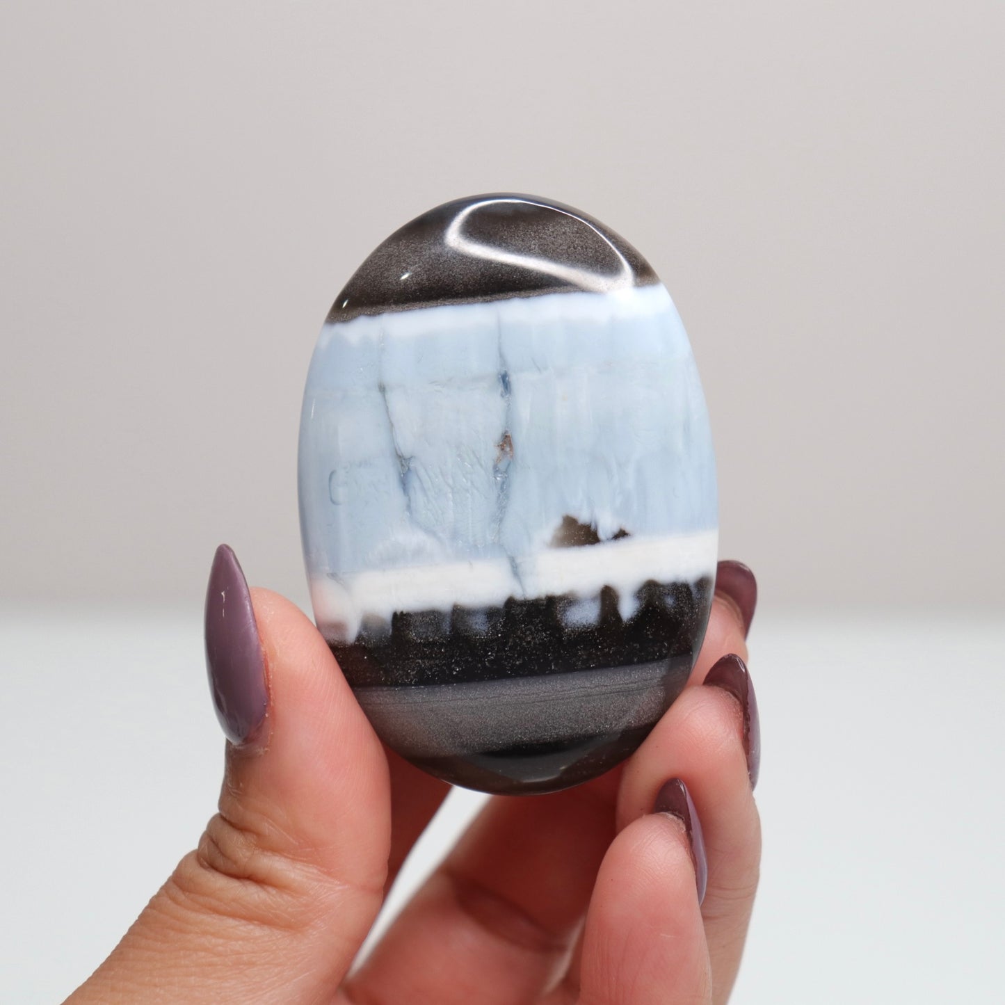 Blue Opal Palm Stone | 27
