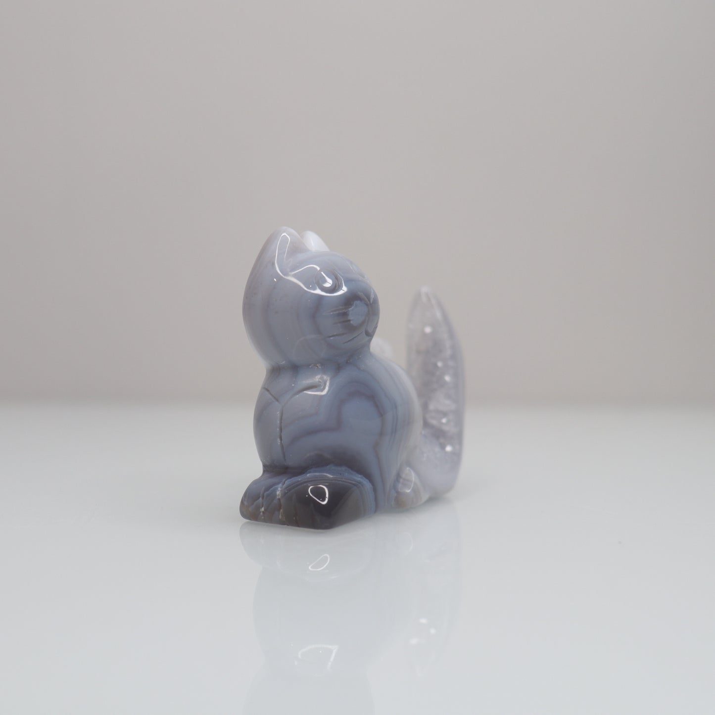 Druzy Agate Cat | F