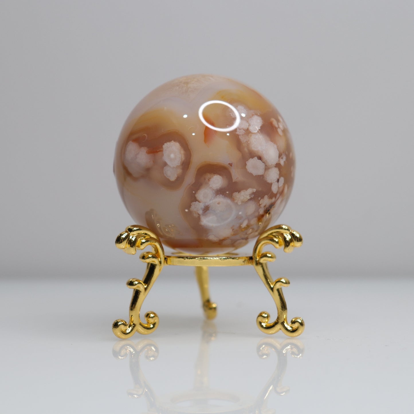 Flower Agate Sphere | 5