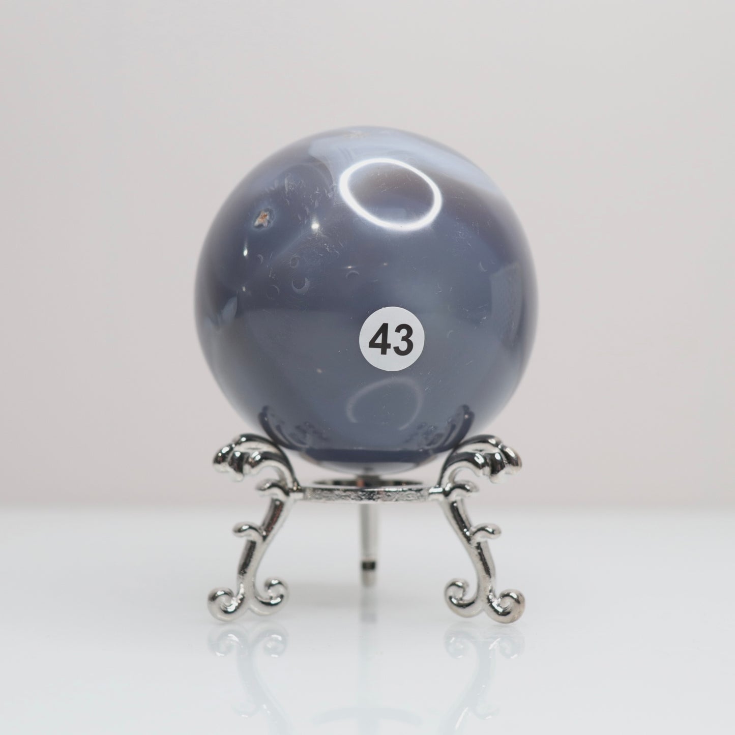 Orca Agate Sphere | 43