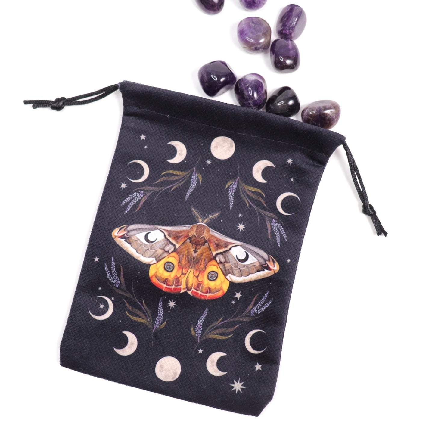 Moth/ Moon Phase Pouch