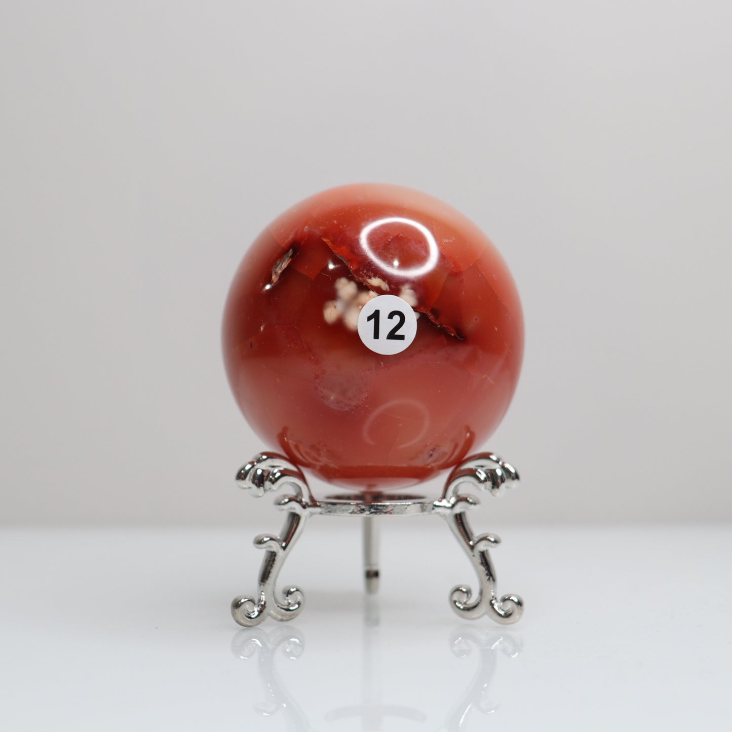 Carnelian Sphere 12