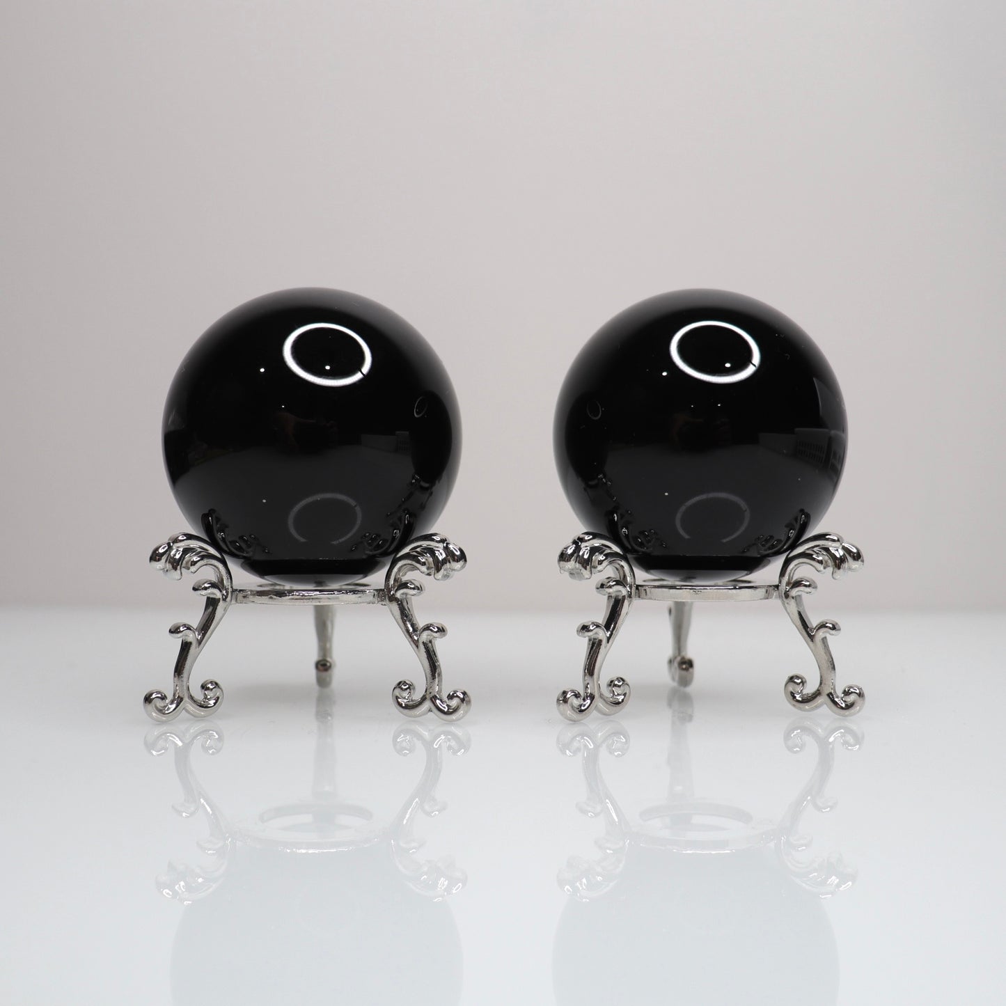 Black Obsidian Spheres