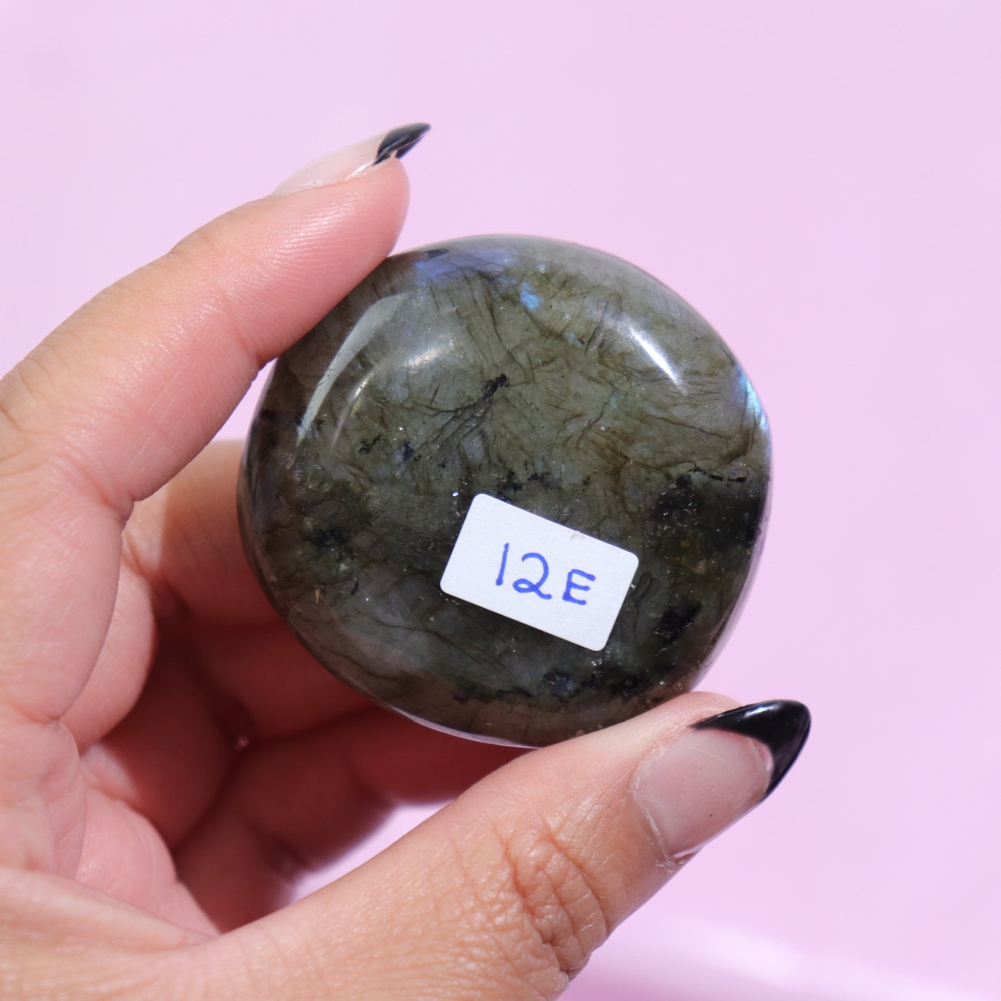 Labradorite Palm Stone | 7